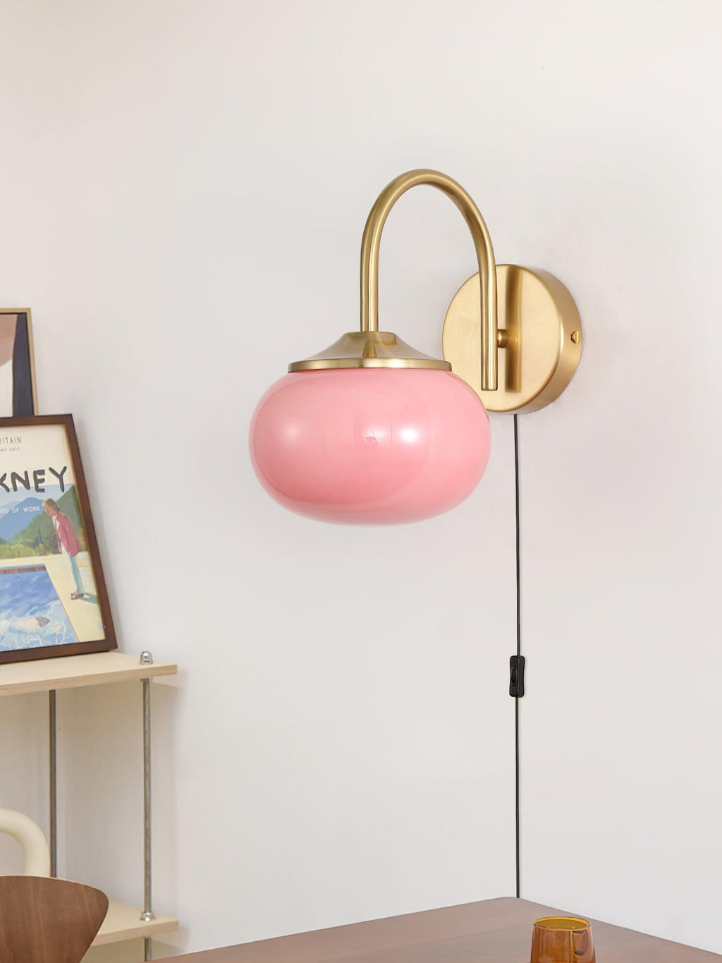 marshmallow-sconce-plug-version-anzaz-Copper & Beige-10