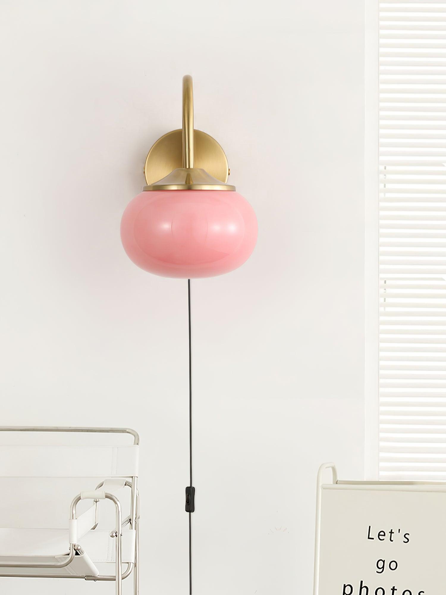 marshmallow-sconce-plug-version-anzaz-Copper & Beige-12