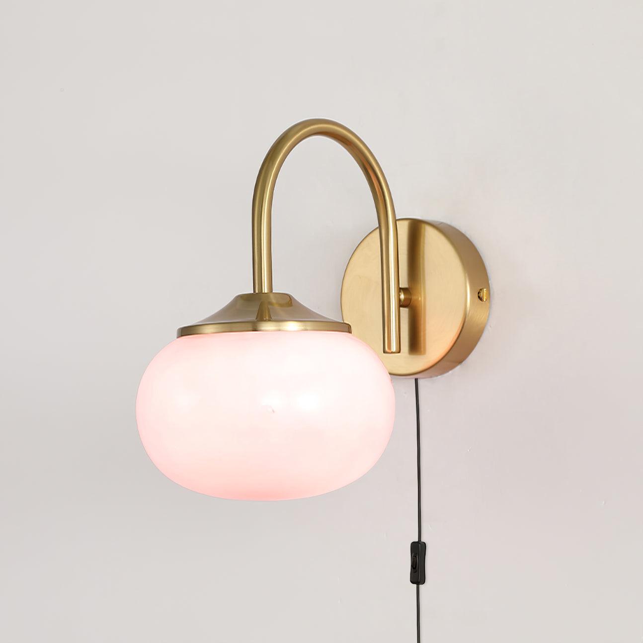 marshmallow-sconce-plug-version-anzaz-Copper & Beige-9