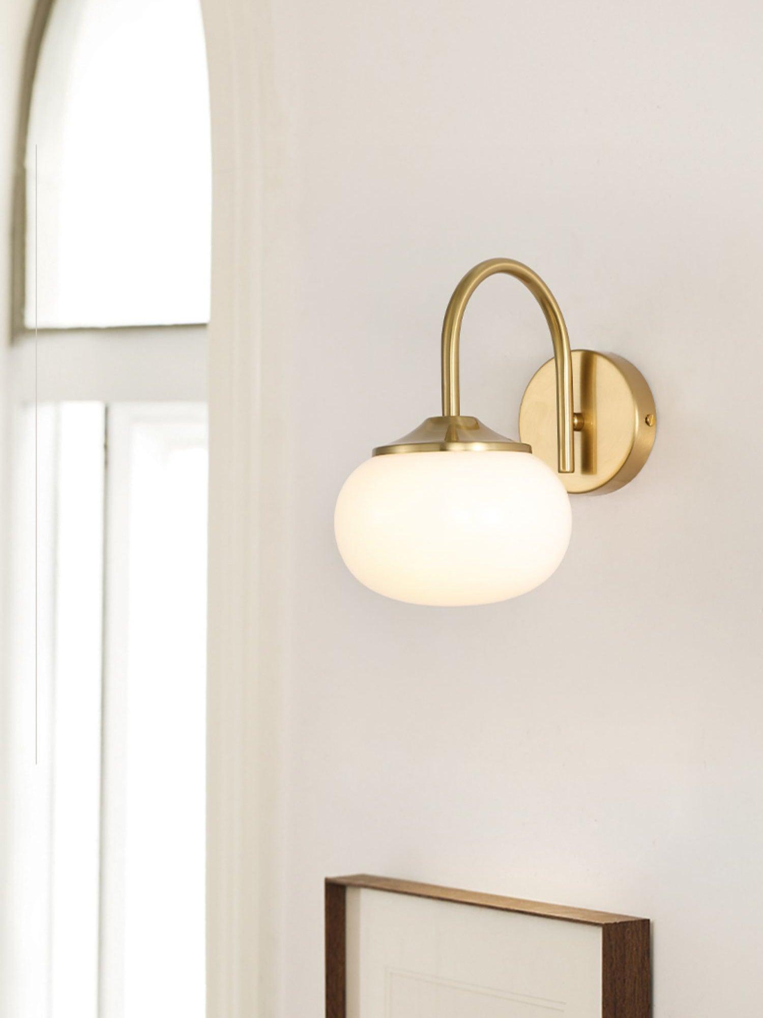 marshmallow-wall-lamp-anzaz-Copper & Beige-3