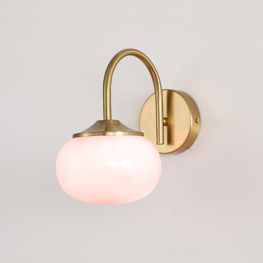 marshmallow-wall-lamp-anzaz-Copper & Pink-2