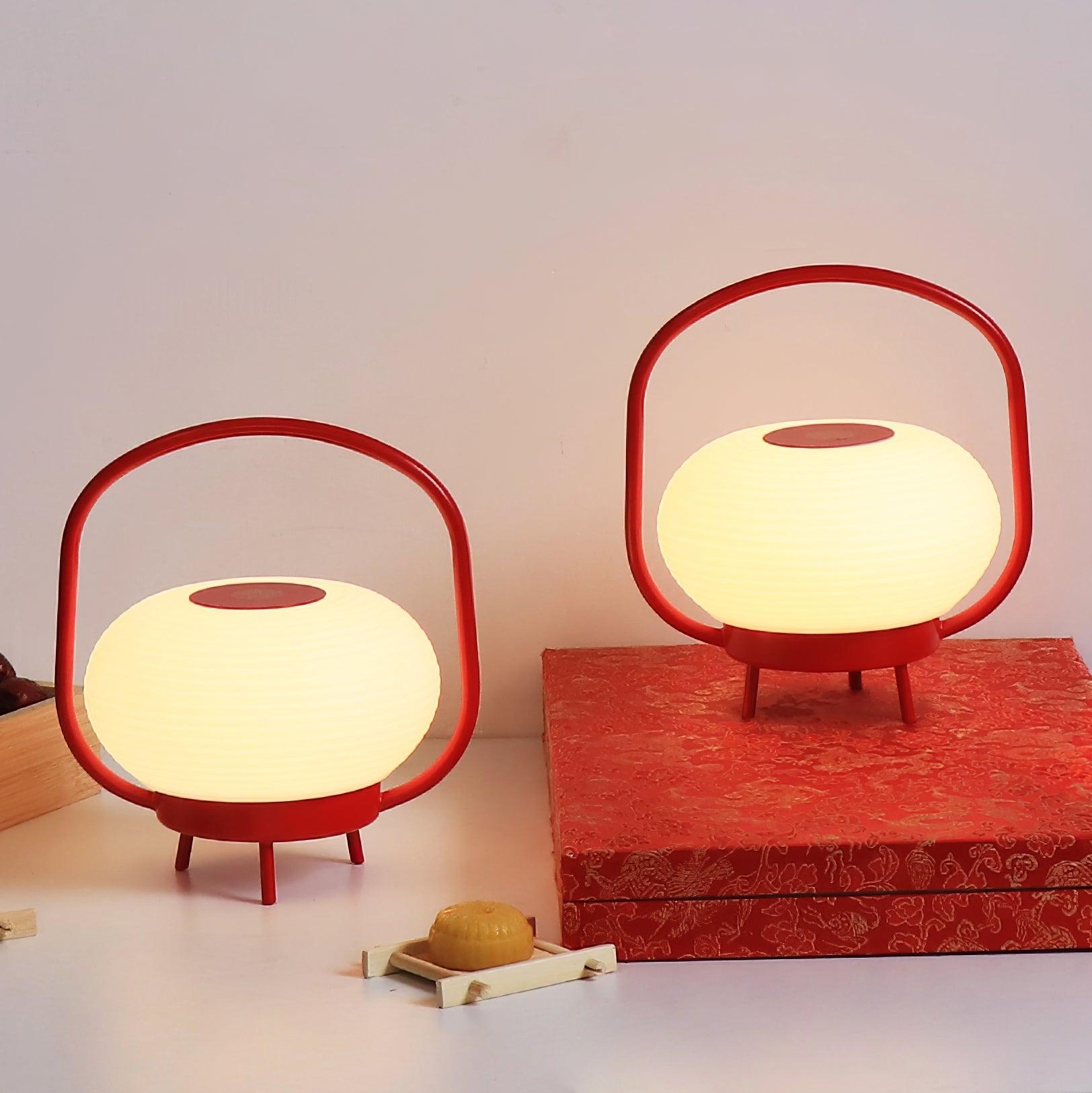 masker-portable-built-in-battery-table-light-anzaz-Red & White-2