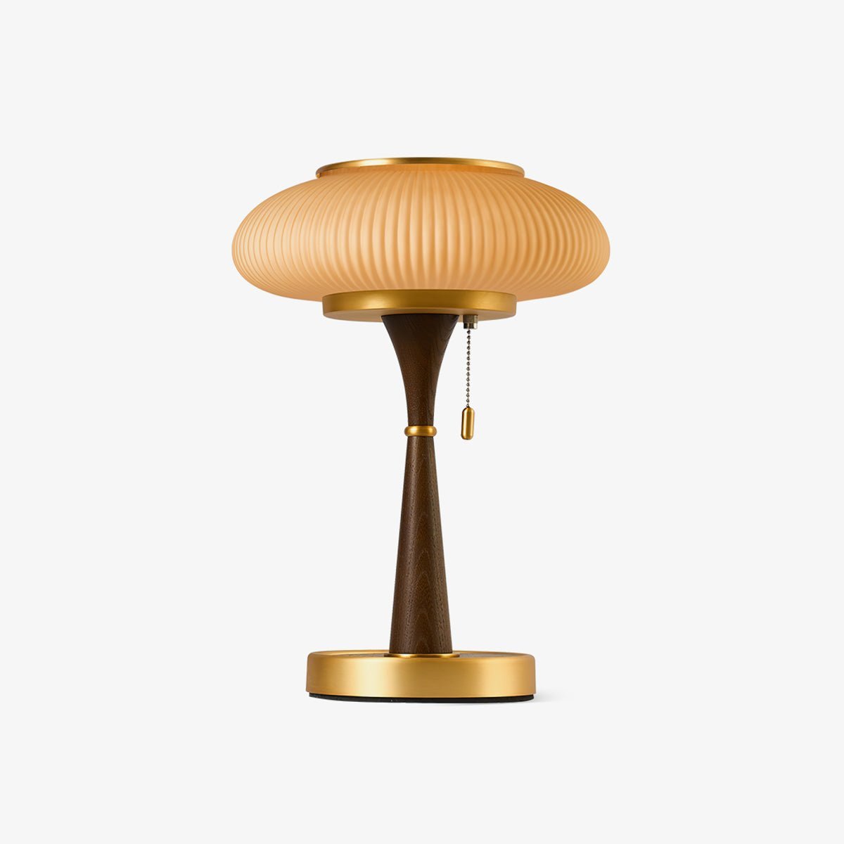 matsutake-table-lamp-anzaz-Walnut Color & Gold & Amber glass-1