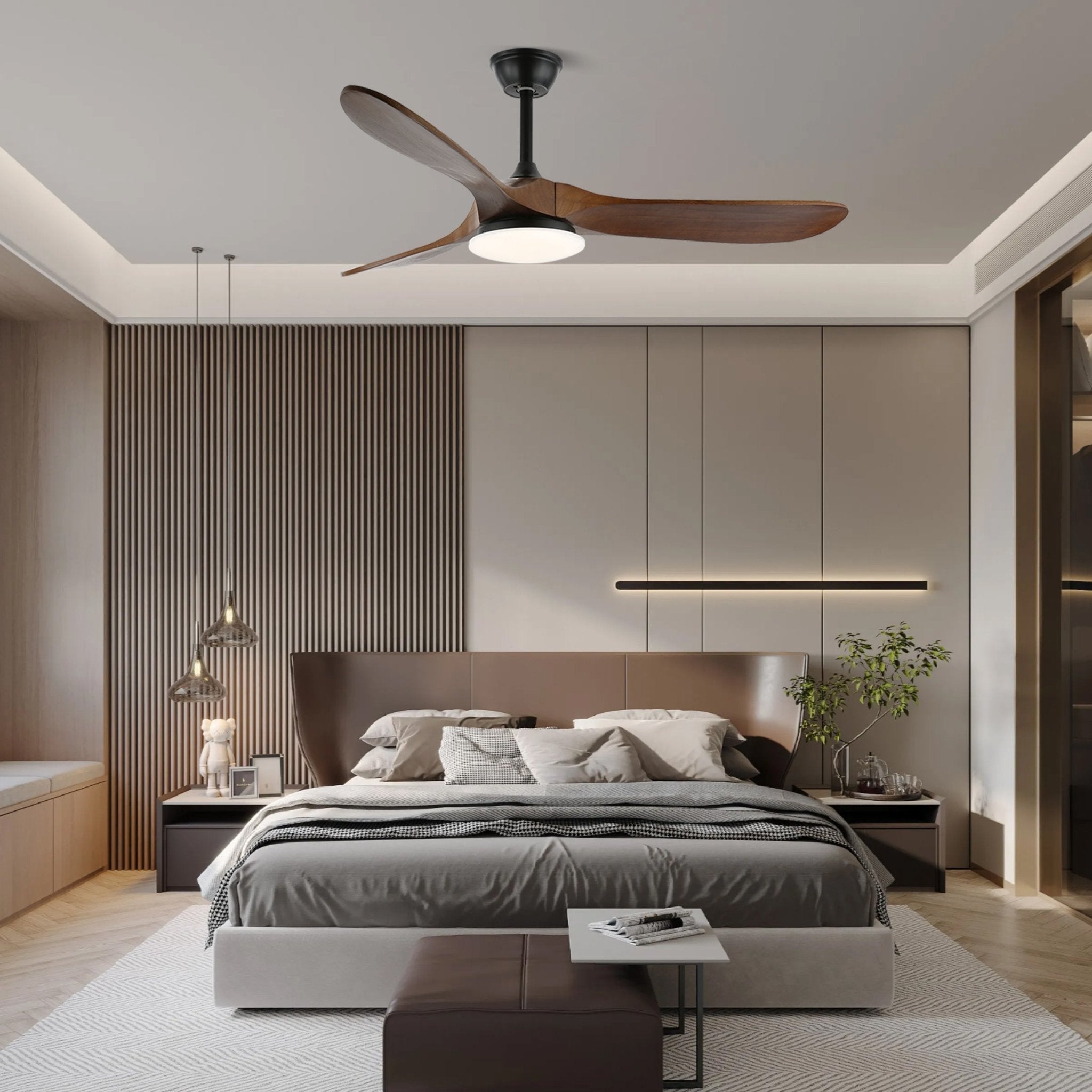 virelo-42-52-ceiling-fan-light-anzaz-Model D White (ABS blades)-5