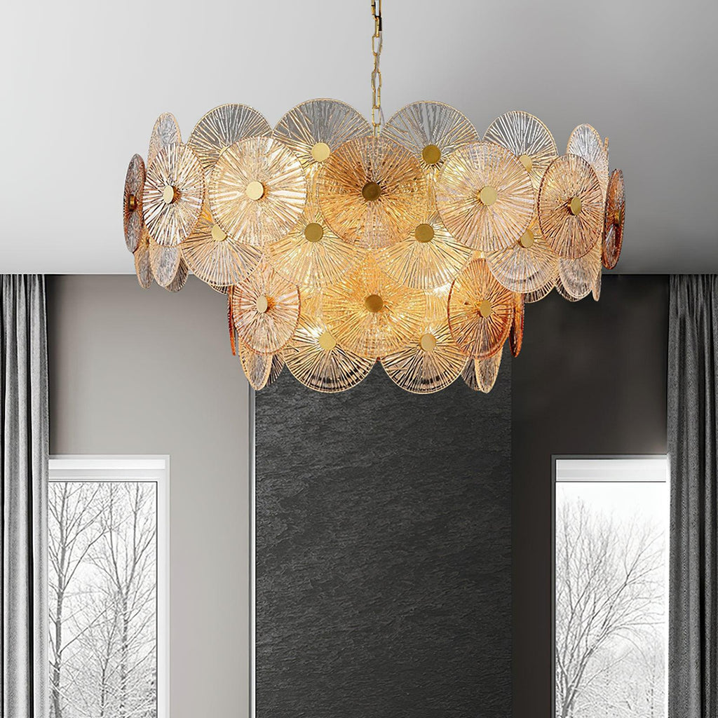 maytoni-aster-chandelier-anzaz-Amber & Clear & Gold-2