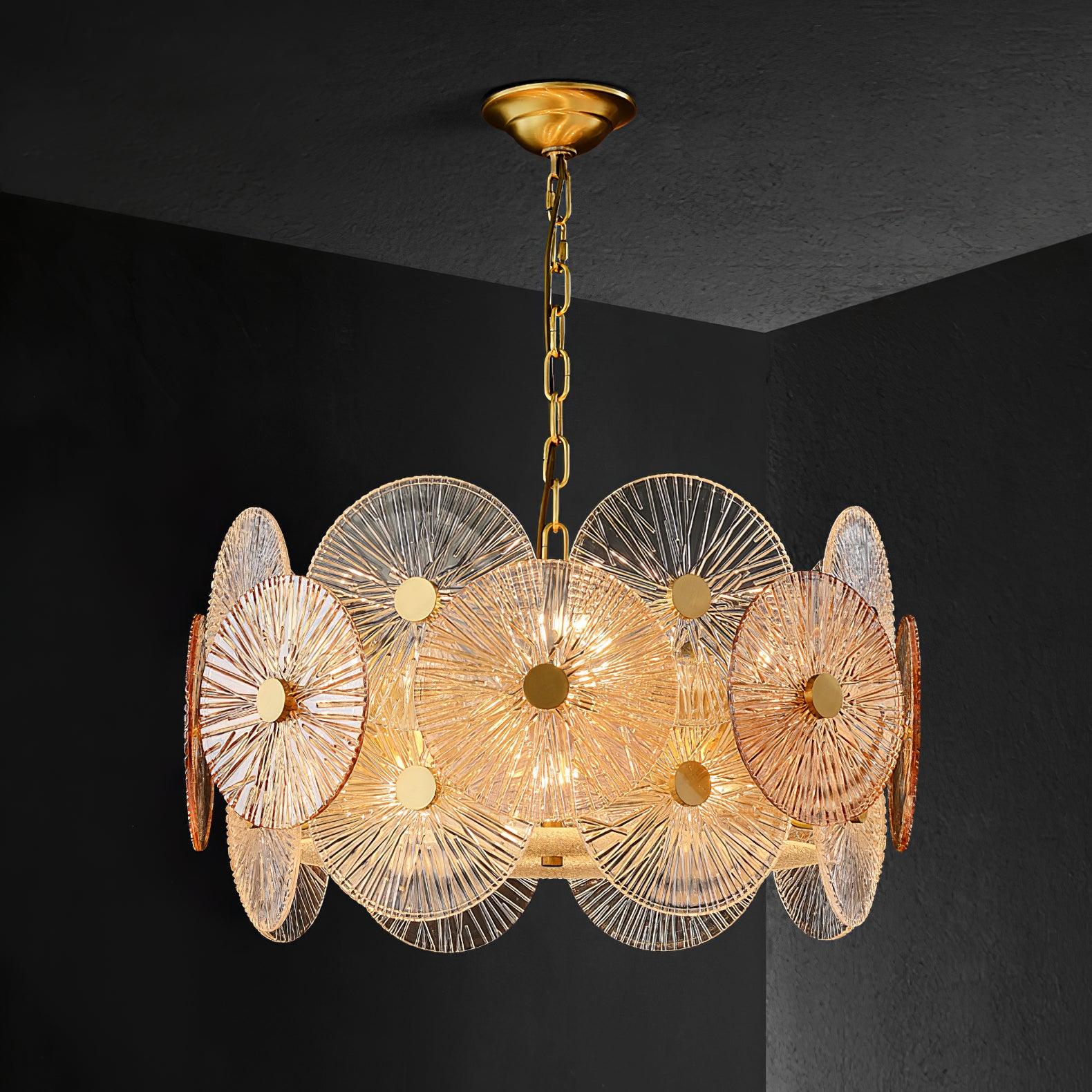 maytoni-aster-chandelier-anzaz-Amber & Clear & Gold-4