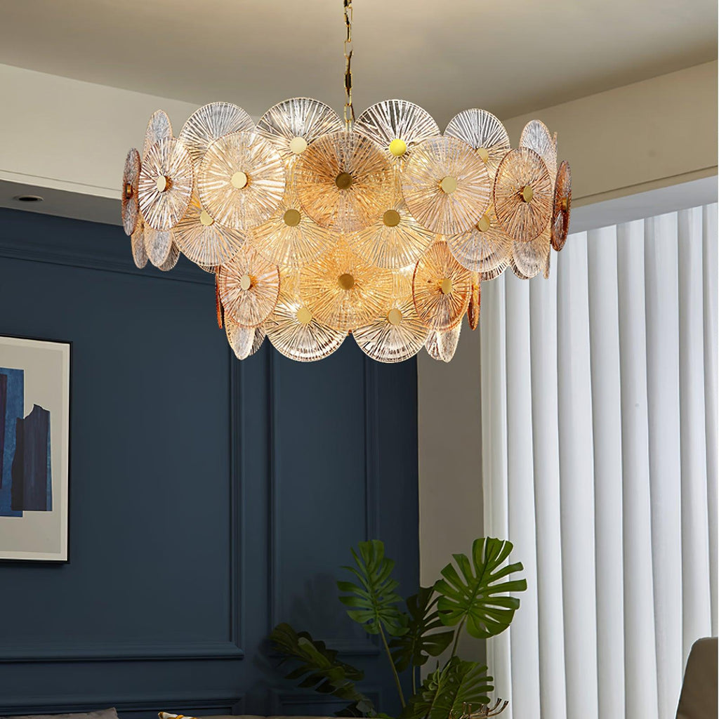 maytoni-aster-chandelier-anzaz-Amber & Clear & Gold-3