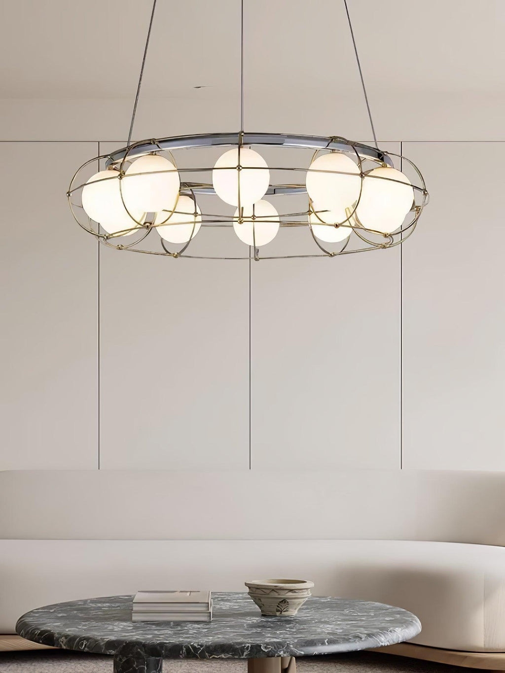 maytoni-round-chandelier-anzaz-Titanium Gold & Chrome & White-3