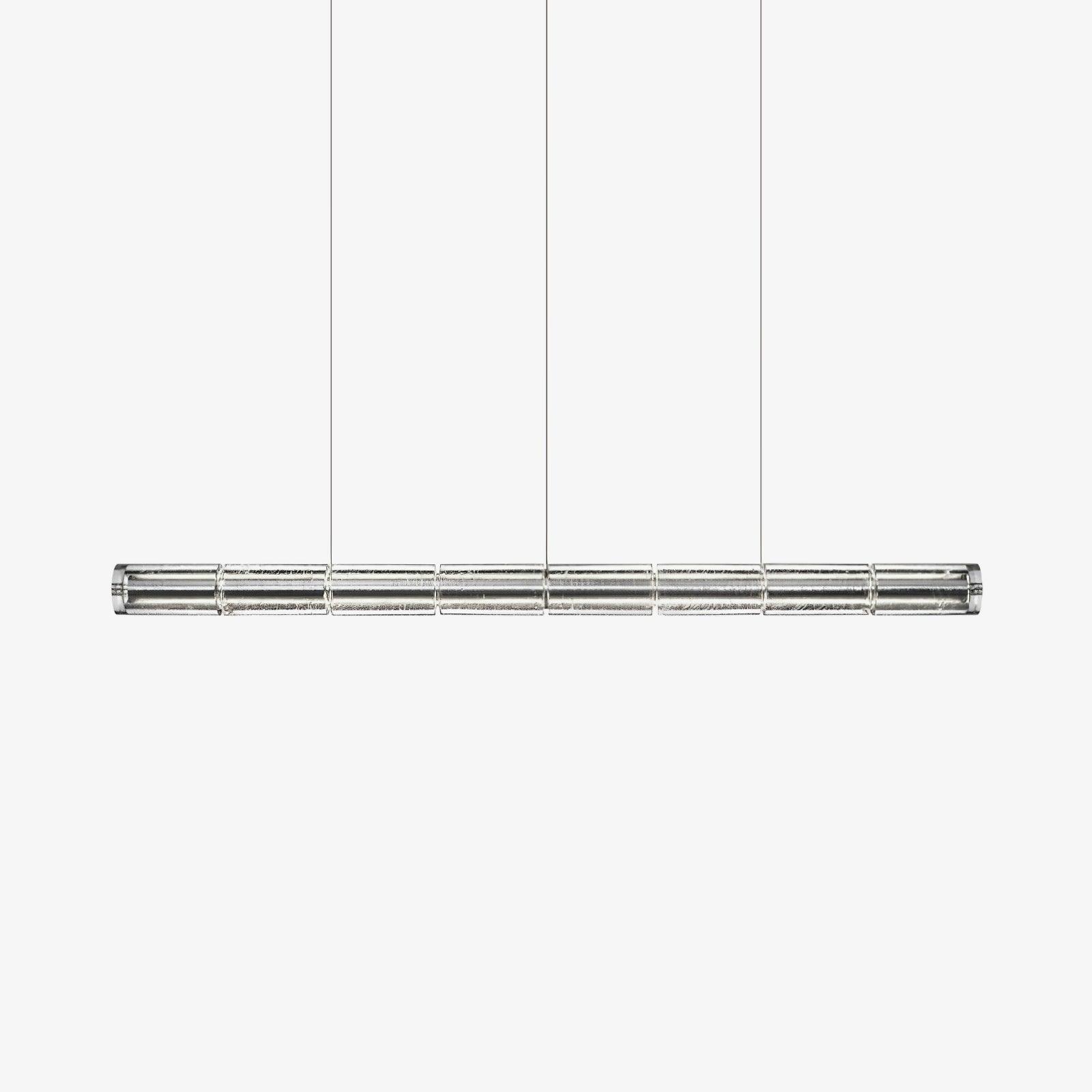 mcdade-segmented-glass-chandelier-anzaz-Silver gray & Clear-1