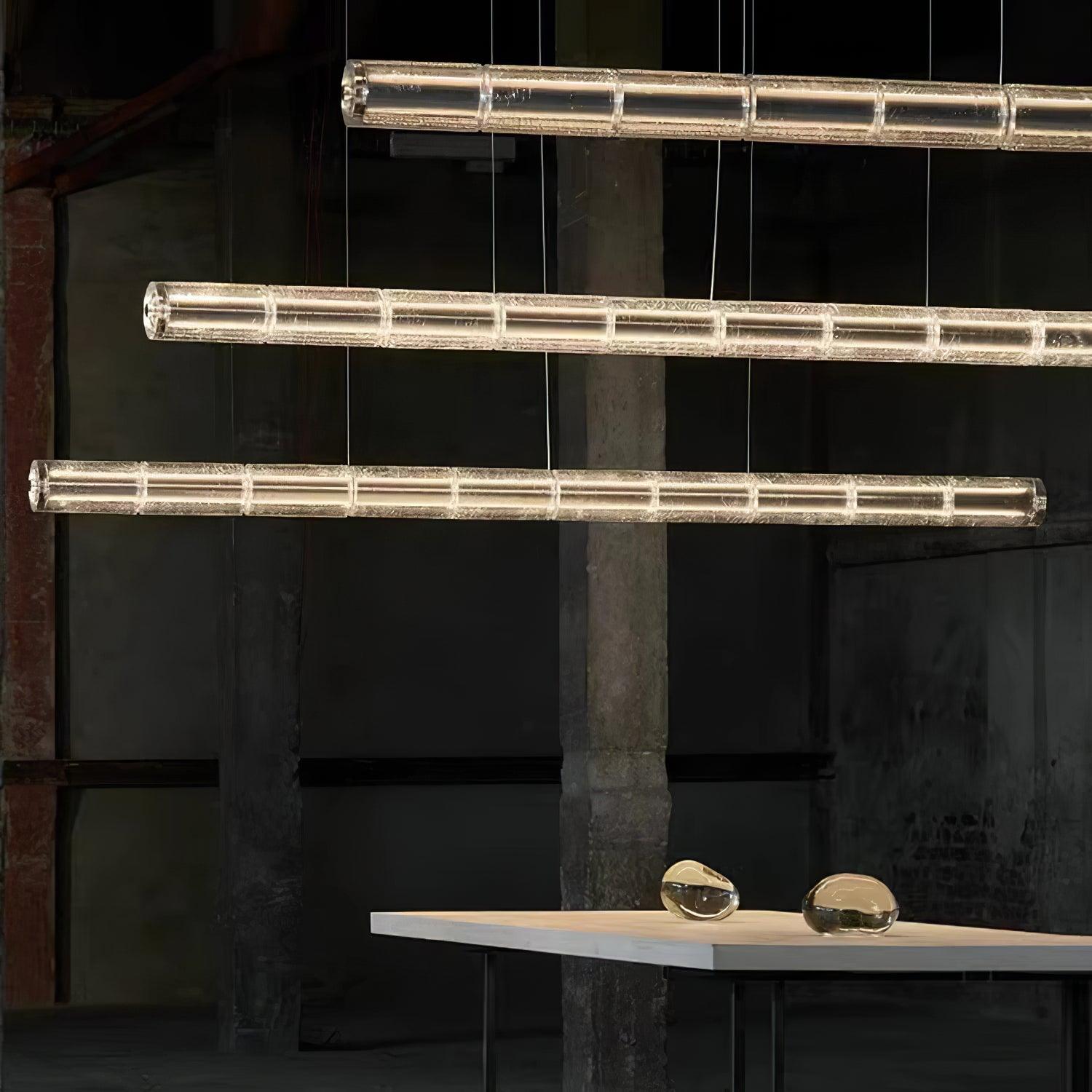 mcdade-segmented-glass-chandelier-anzaz-Silver gray & Clear-7