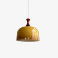 meblos-down-pendant-light-anzaz-Walnut & Brown-1