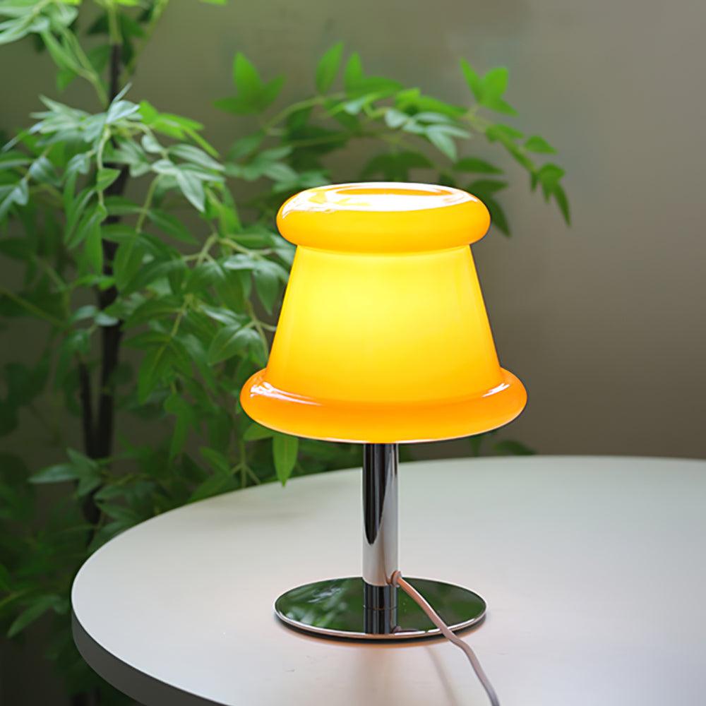 meefad-table-lamp-anzaz-Cream color & Chrome-2