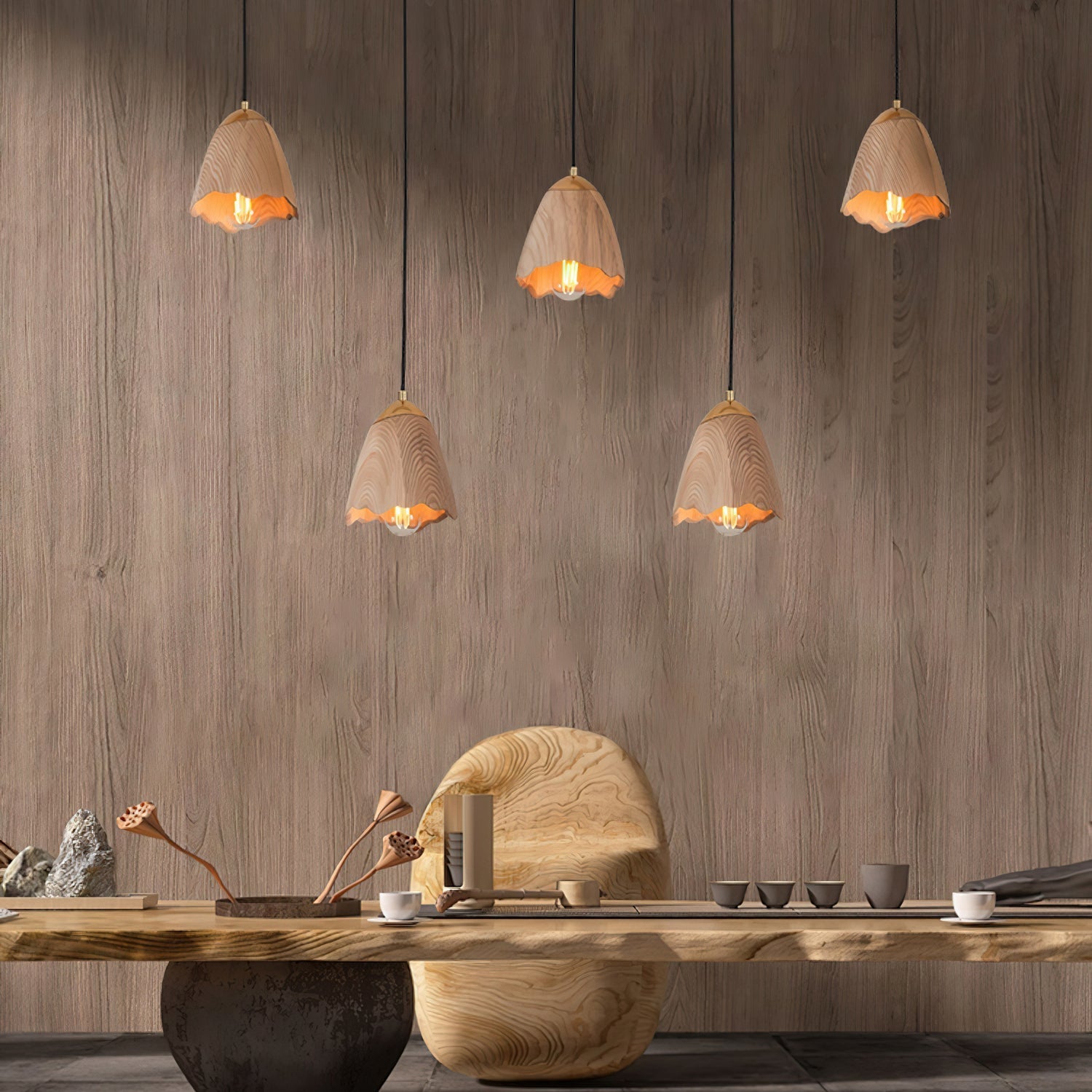 melody-bell-pendant-lamp-anzaz-Walnut Color-2