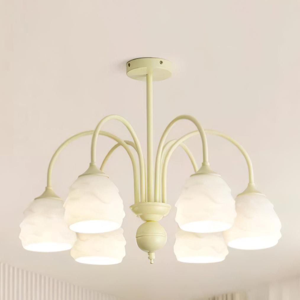 melting-ice-cream-chandelier-anzaz-Creamy & White glass-2