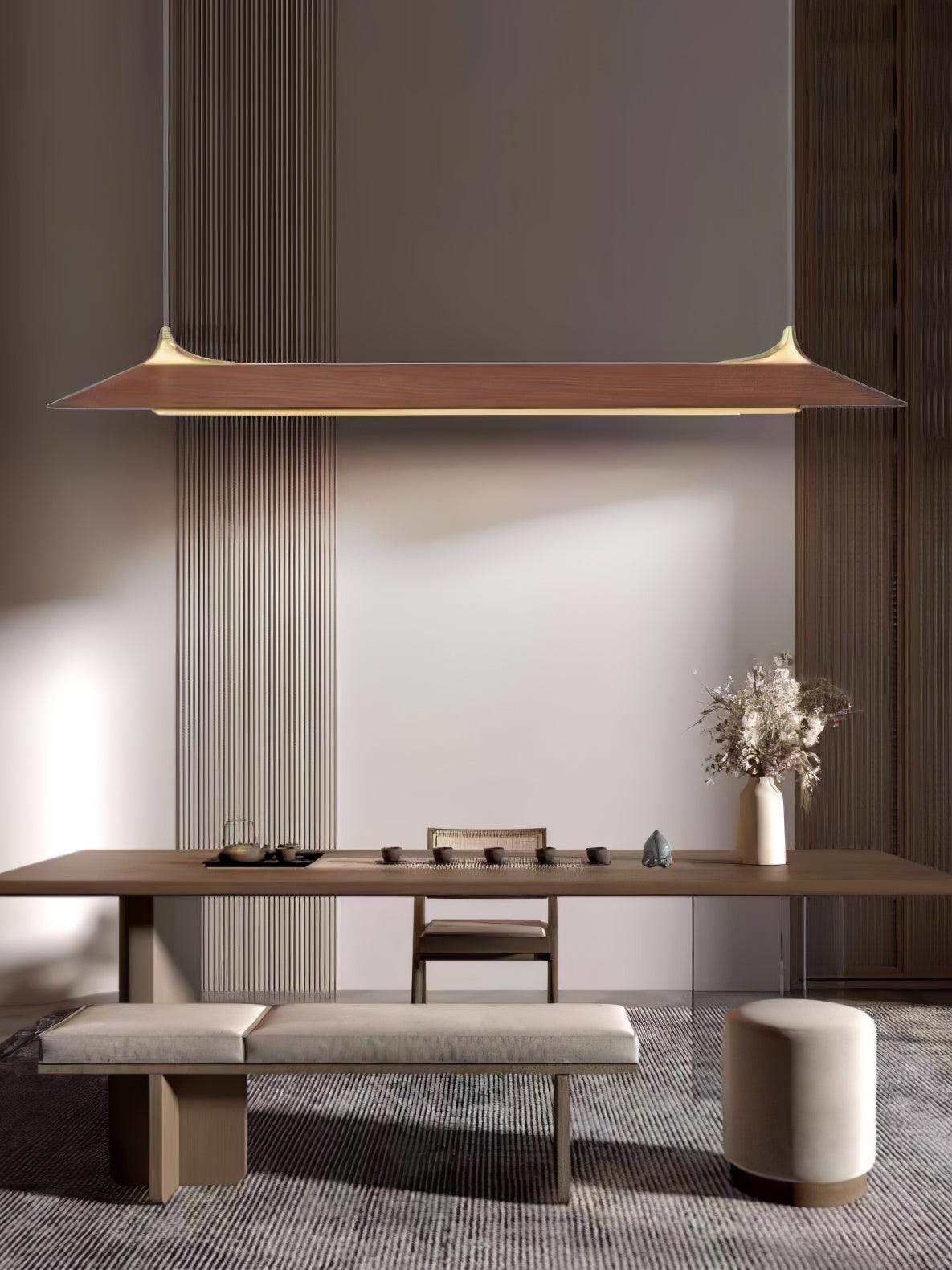mernoe-wooden-chandelier-anzaz-Walnut wood color & Brass-5