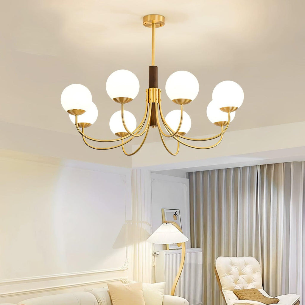 midas-touch-walnut-sphere-chandelier-anzaz-Brass & Walnut color & White-2