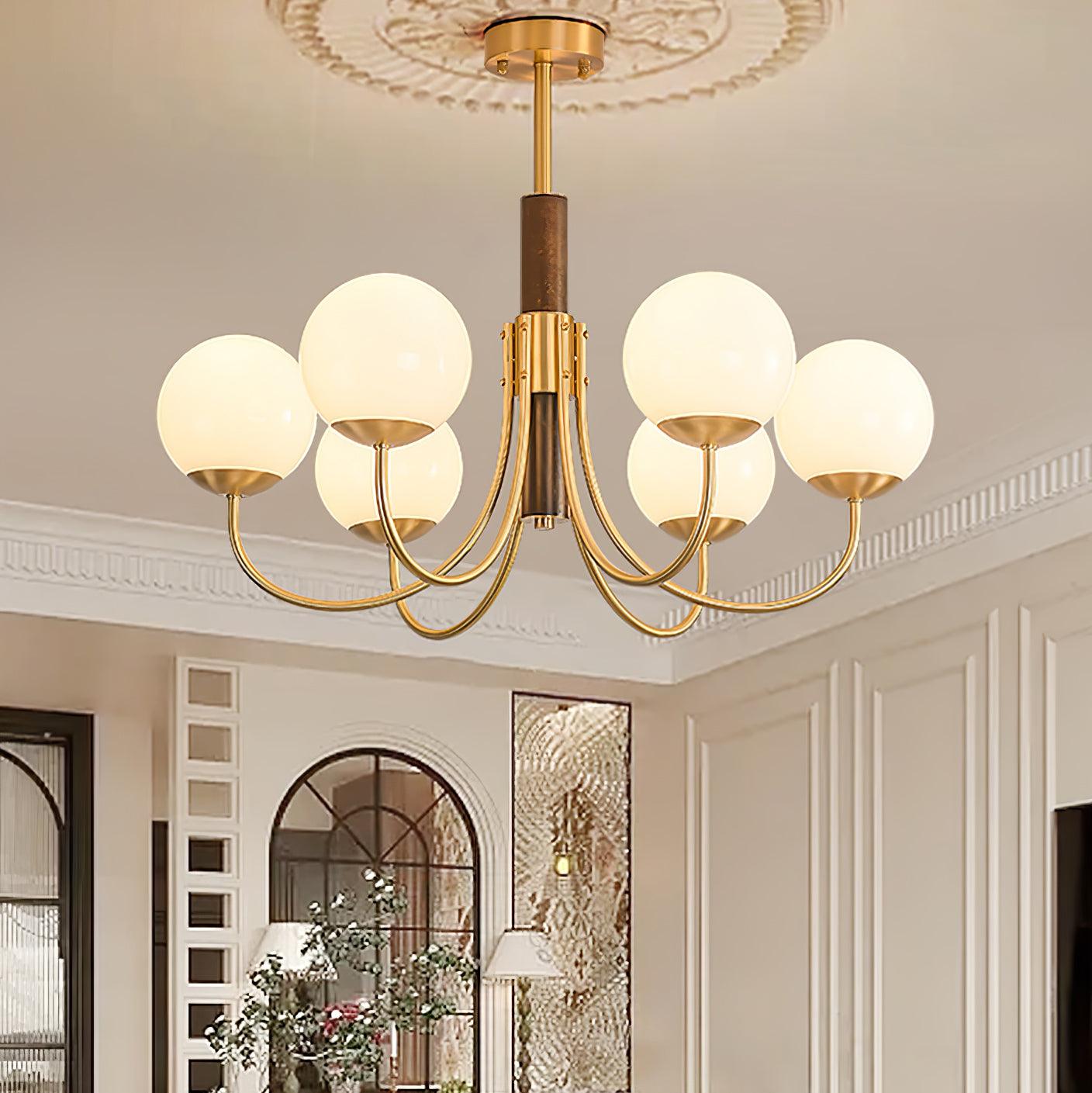 midas-touch-walnut-sphere-chandelier-anzaz-Brass & Walnut color & White-3
