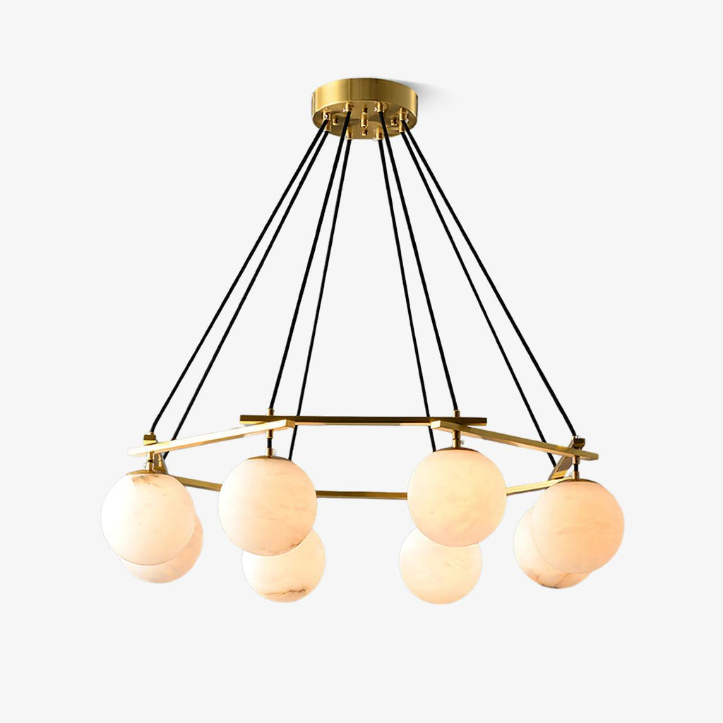 miira-alabaster-chandelier-anzaz-Brass & White Alabaster-1