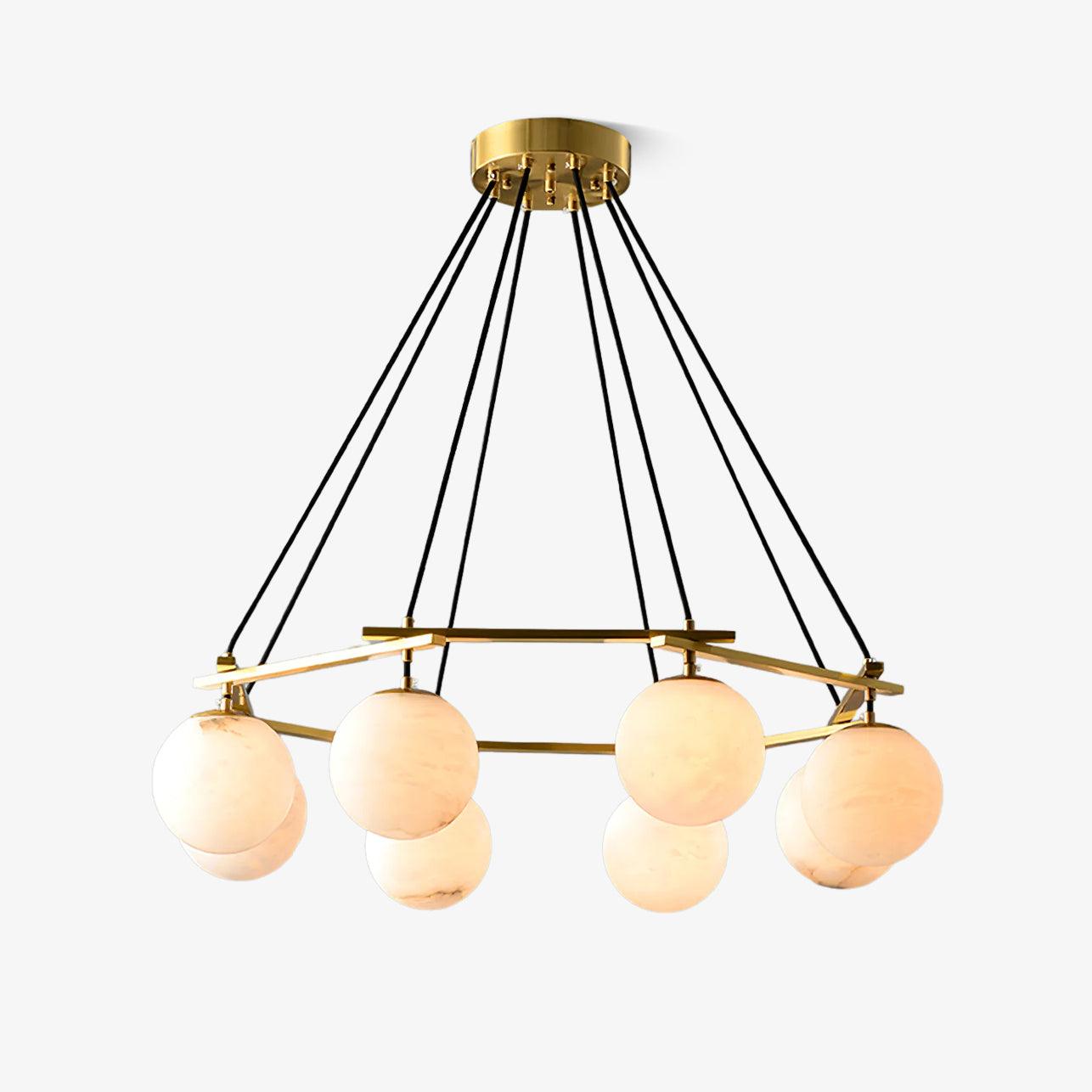 miira-alabaster-chandelier-anzaz-Brass & White Alabaster-1