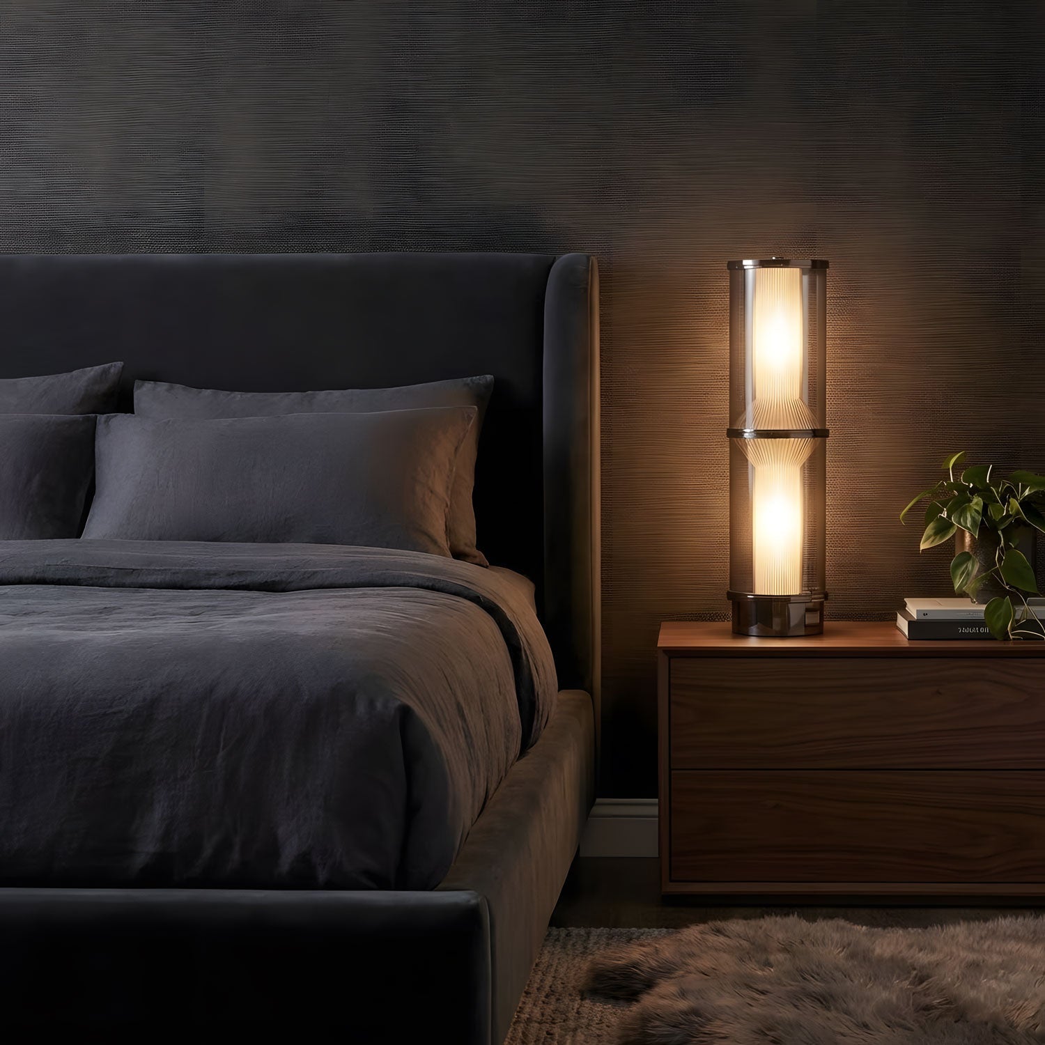 miles-table-light-anzaz-Smoke grey & Black-3