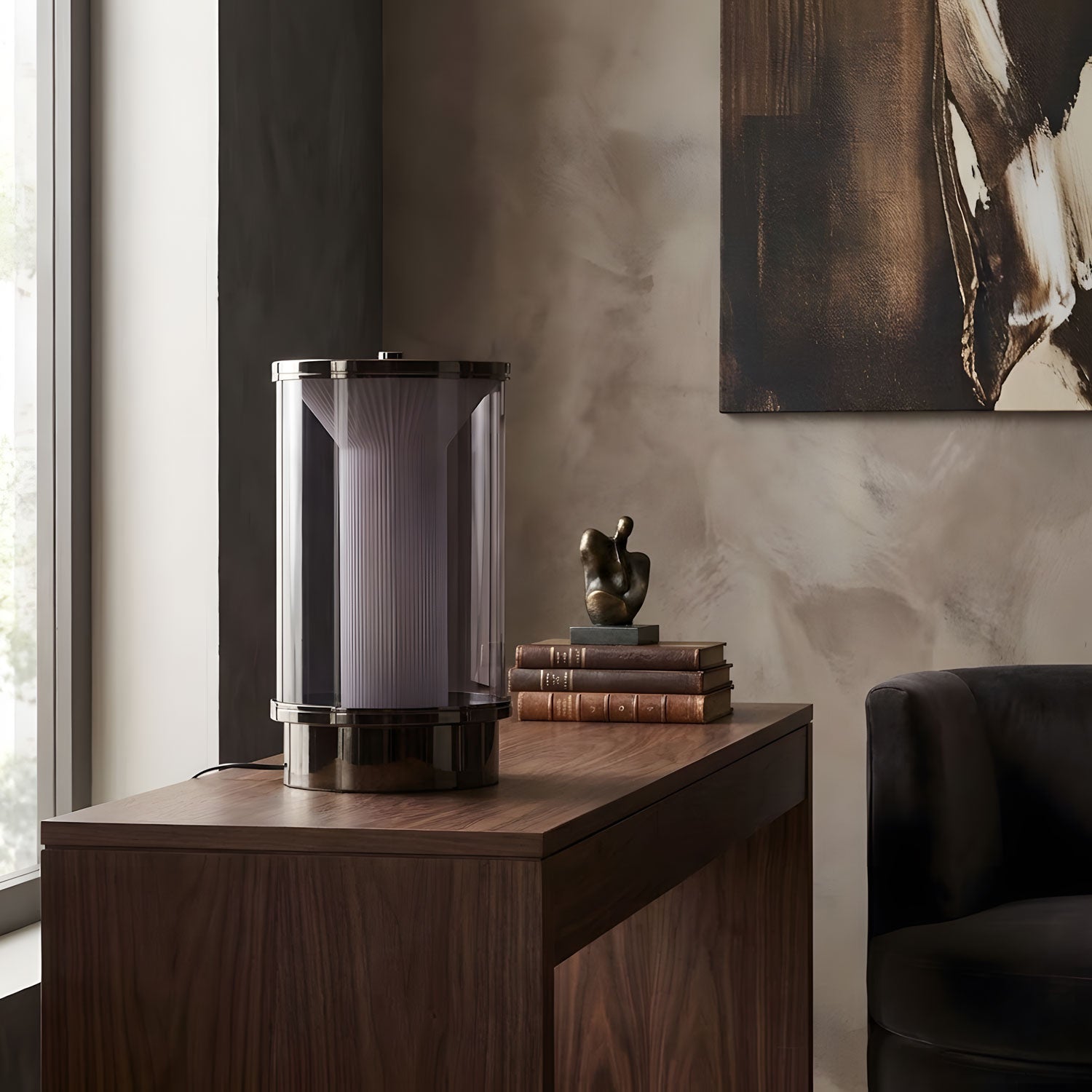 miles-table-light-anzaz-Smoke grey & Black-7