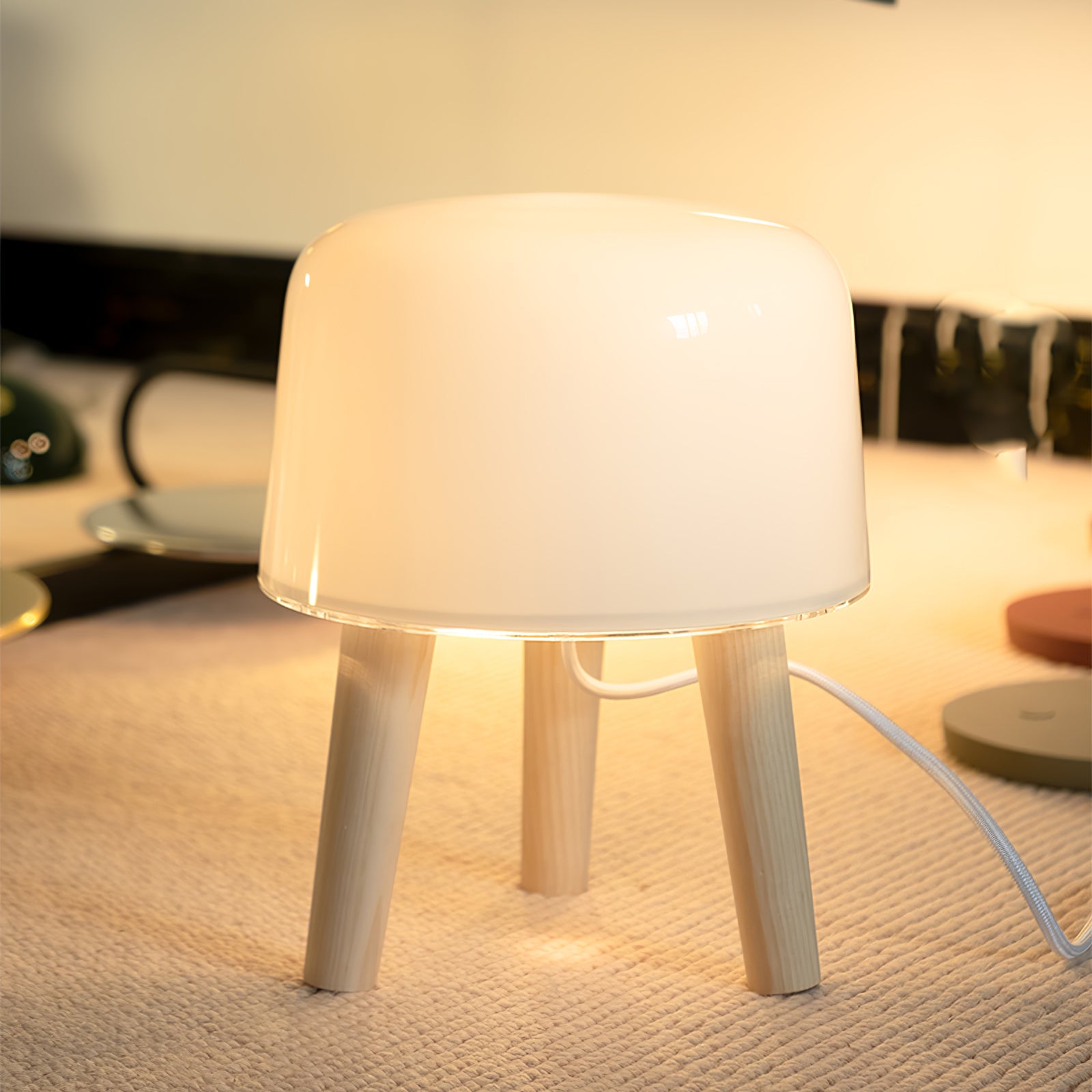 milk-table-lamp-anzaz-Nature wood & White-2