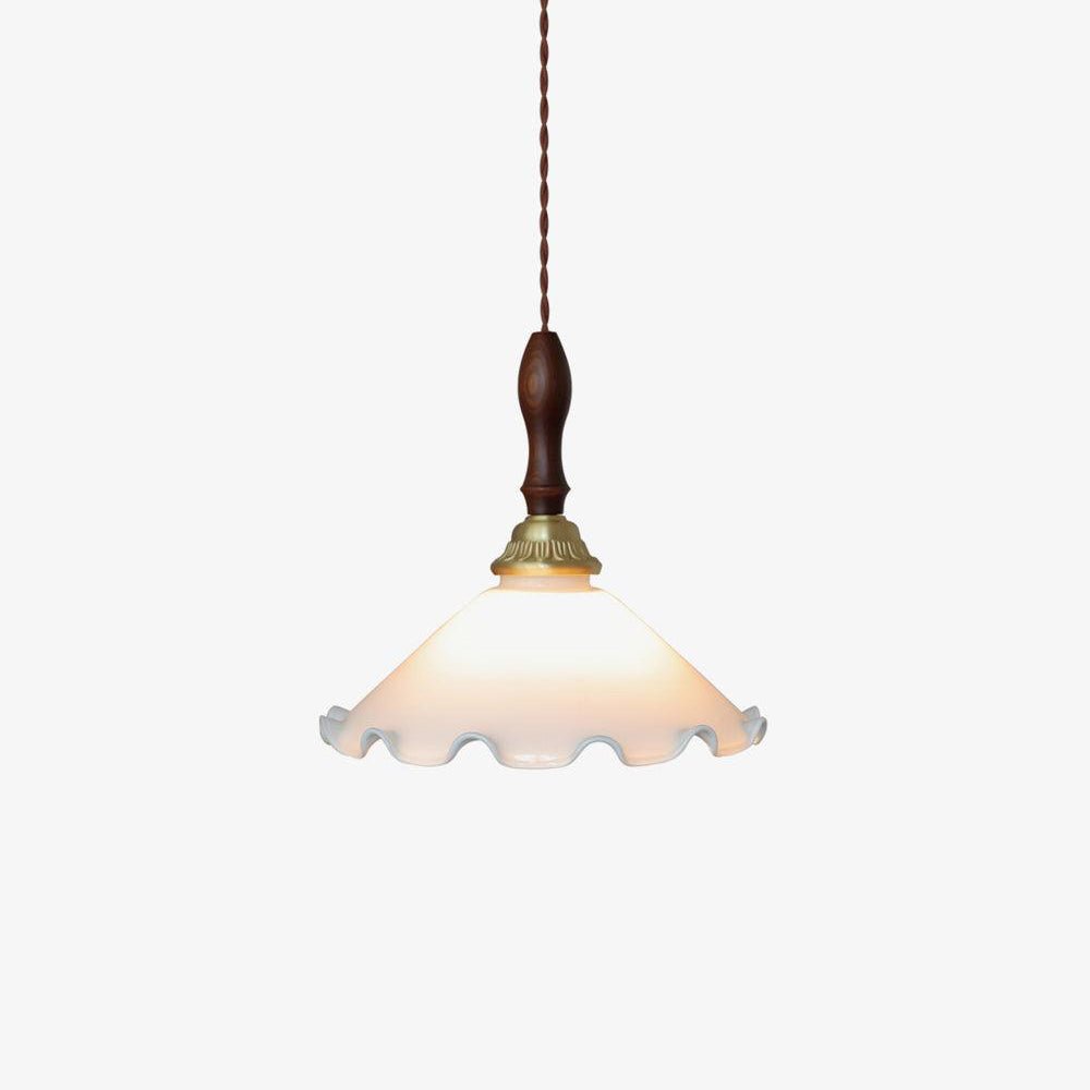 milky-flower-pendant-light-anzaz-Walnut wood & White-1
