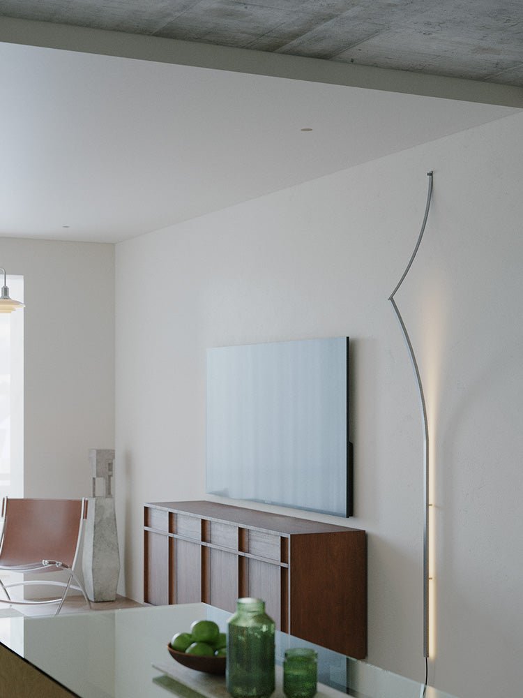 minimalist-curving-ribbon-led-wall-sconce-anzaz-Sliver & Warm Light-3