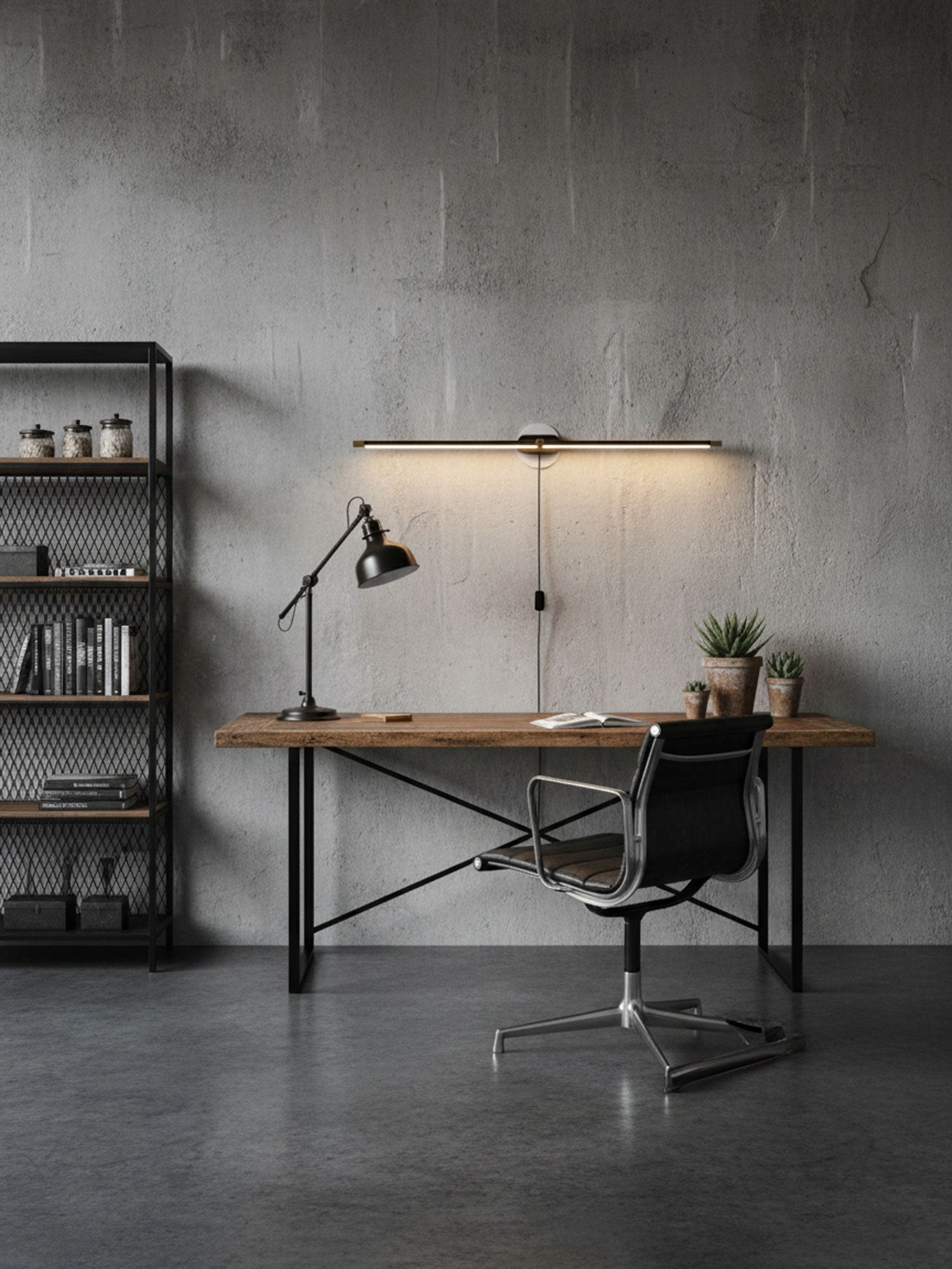 minimalist-linear-plug-in-wall-lamp-anzaz-Gold & Warm Light-5