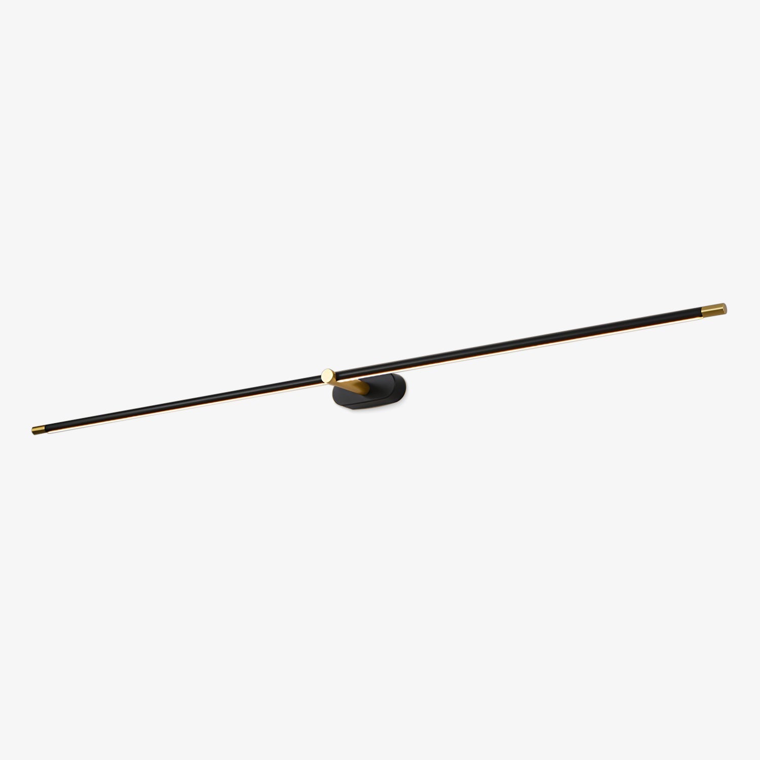 minimalist-linear-rechargeable-wall-lamp-anzaz-Black & Gold-1
