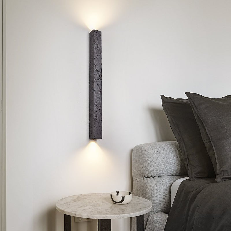 minimalist-stone-finish-wall-lamp-anzaz-Black Travertine-3