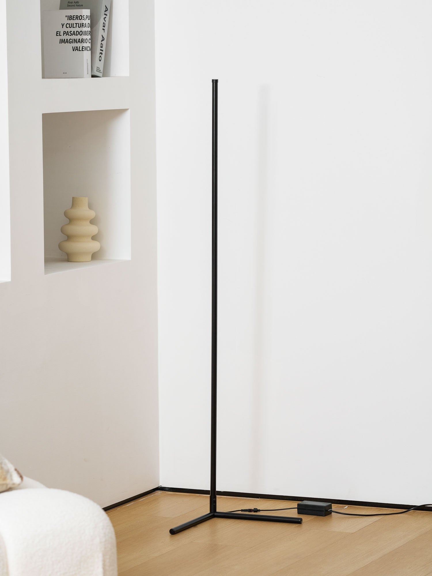 minimalist-led-floor-lamp-anzaz-Black & Remote Control Dimming-7