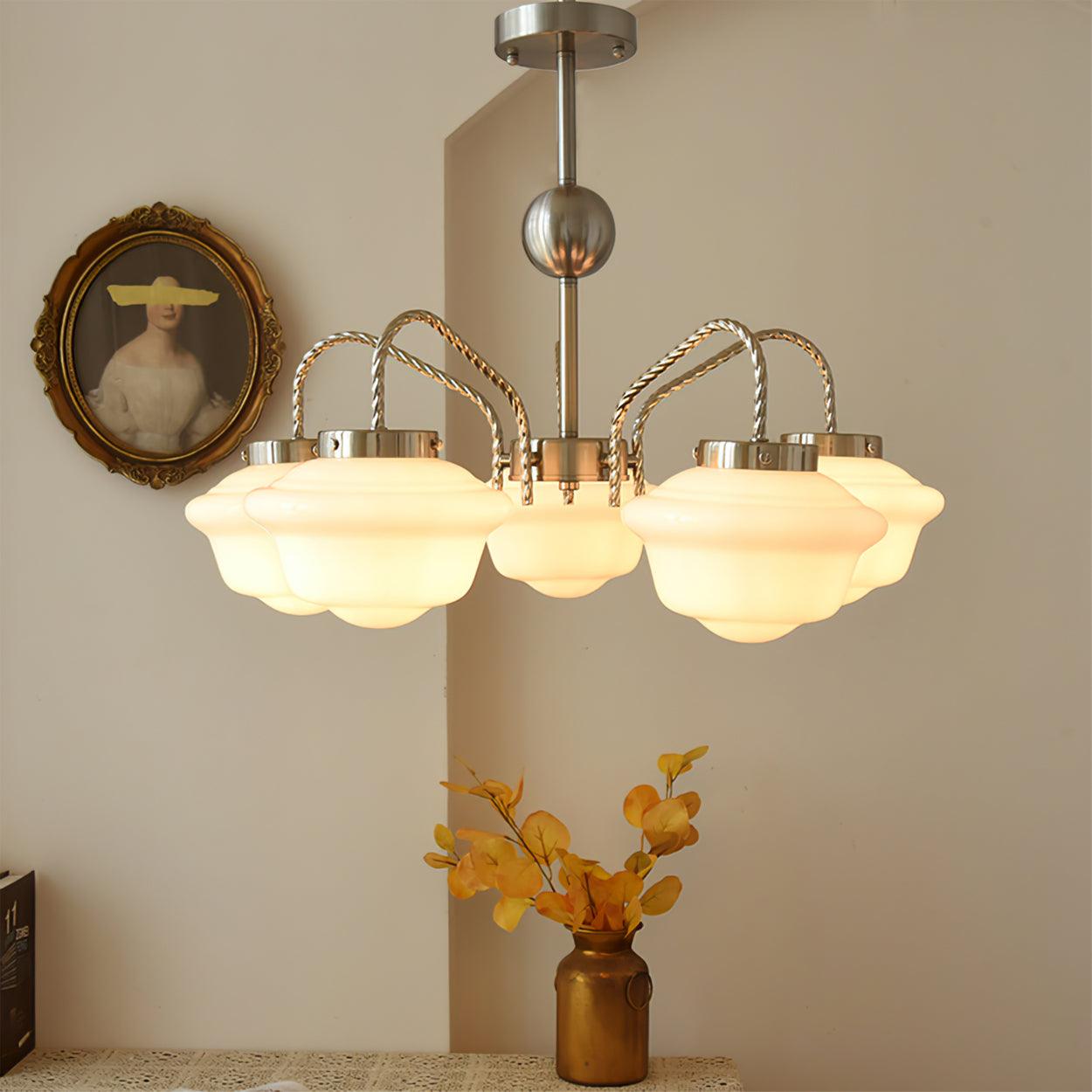 minka-lavery-chandelier-anzaz-Chrome & White-3