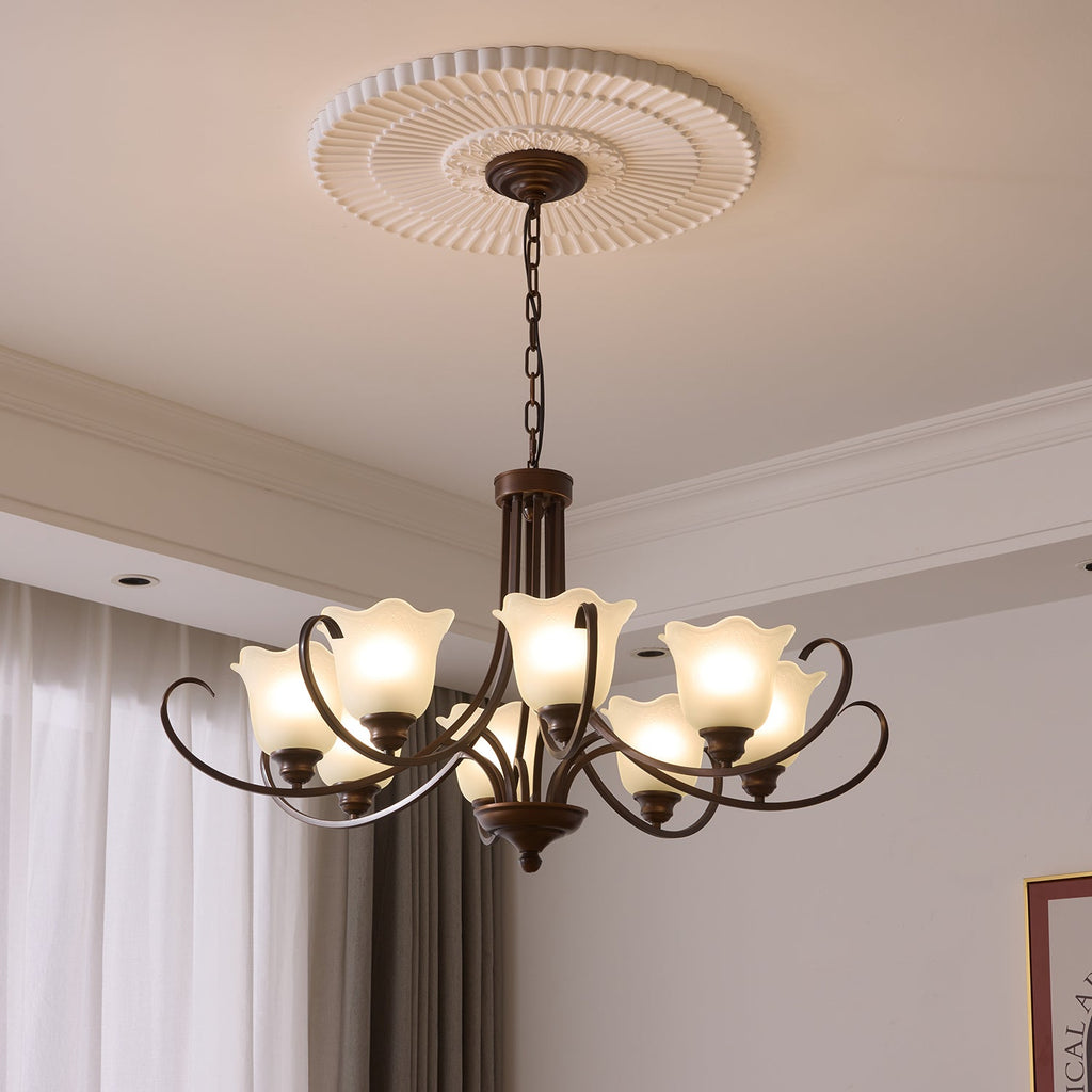 mireille-floral-chandelier-anzaz-Dark brown & White-4