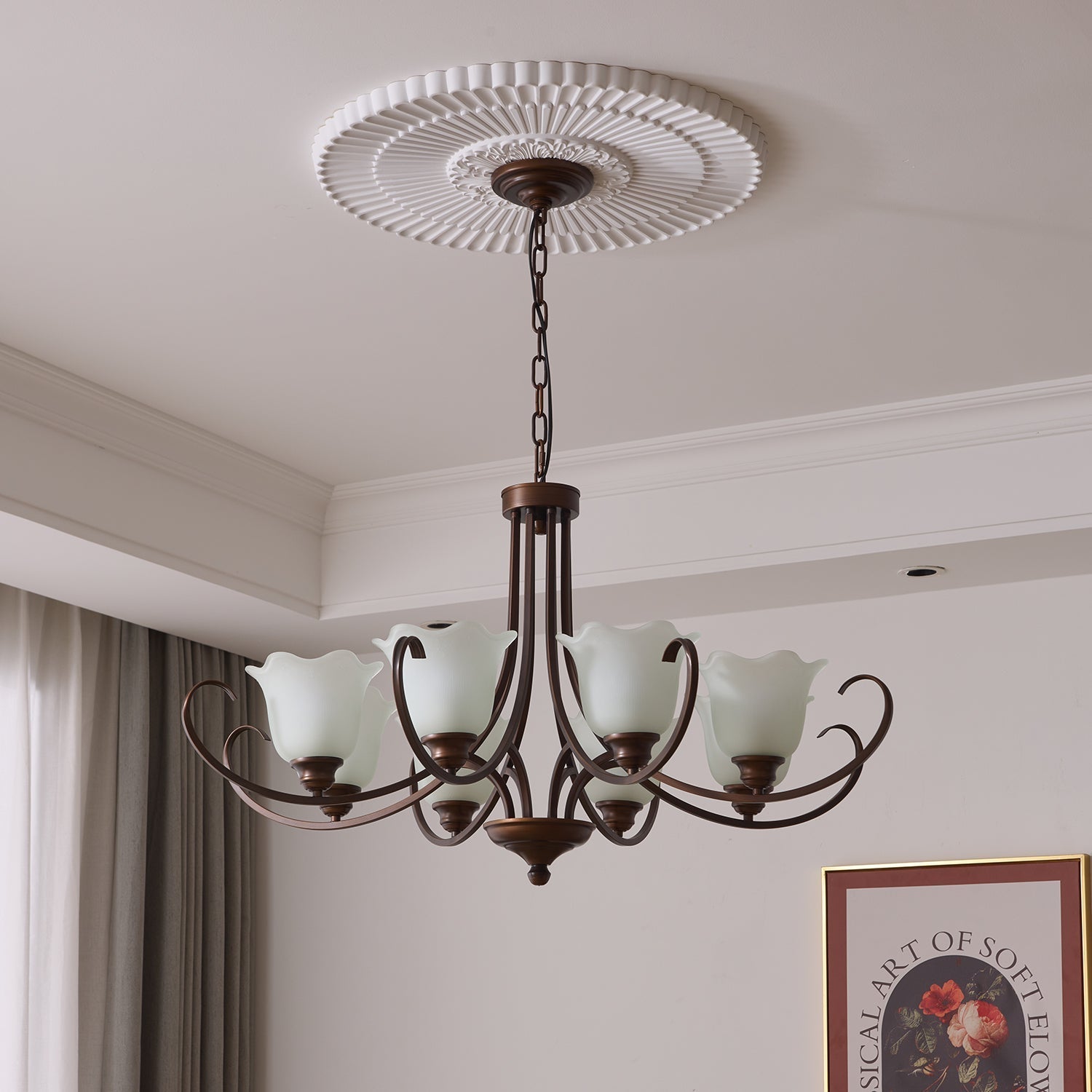 mireille-floral-chandelier-anzaz-Dark brown & White-3