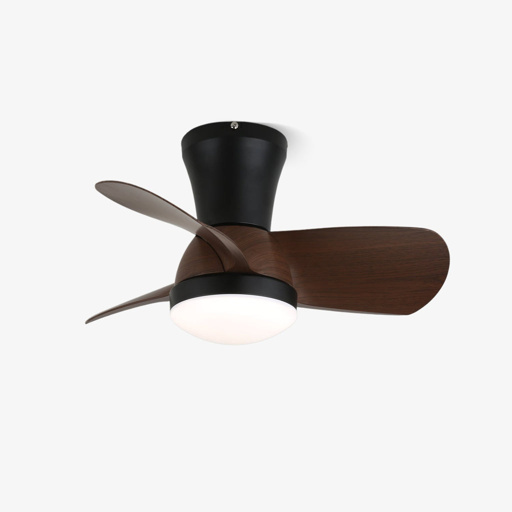 miro-ceiling-fan-light-anzaz-Walnut Wood & Black-1