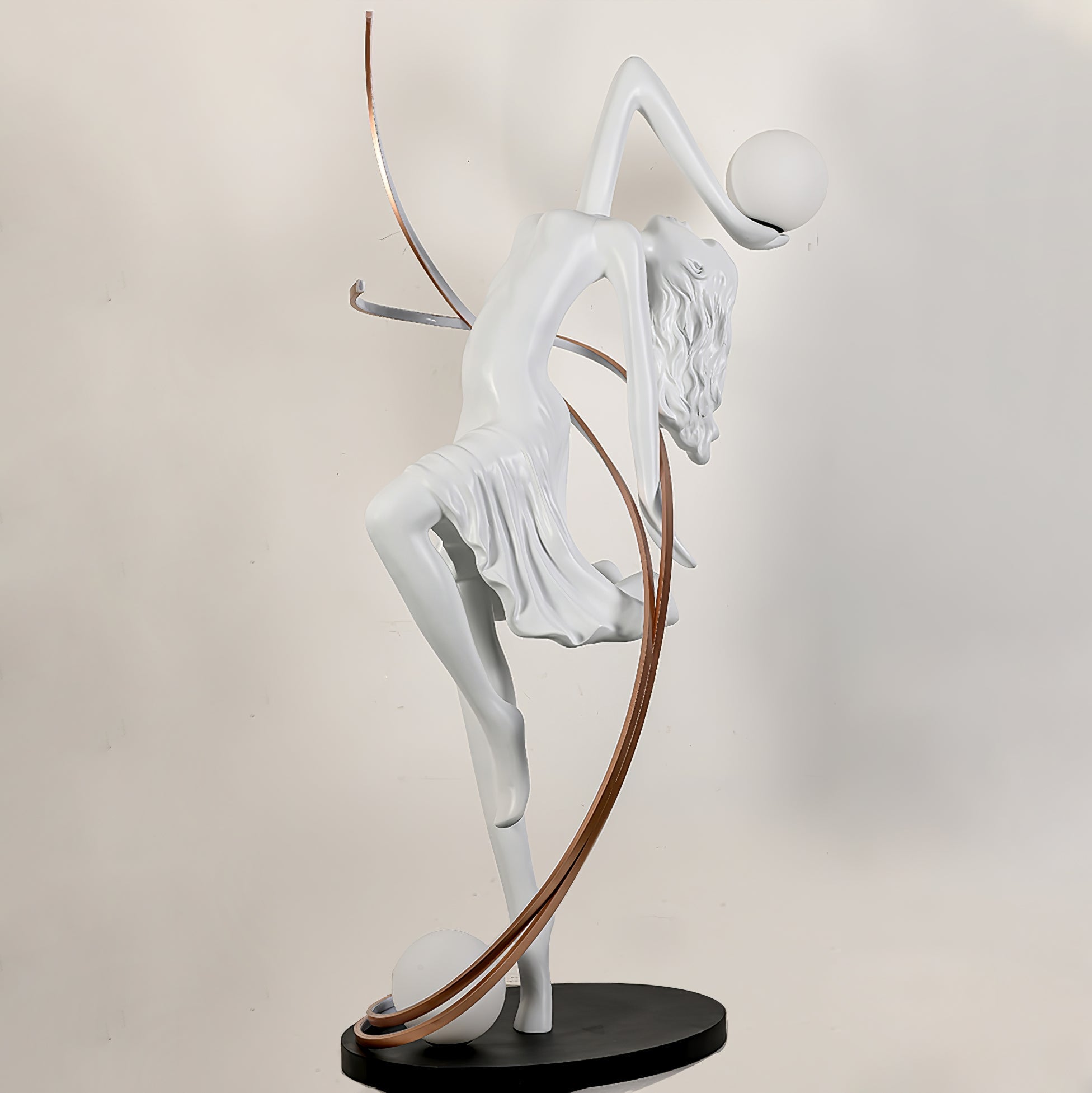 misha-goddess-statue-floor-lamp-anzaz-Pink & RC dimming-15