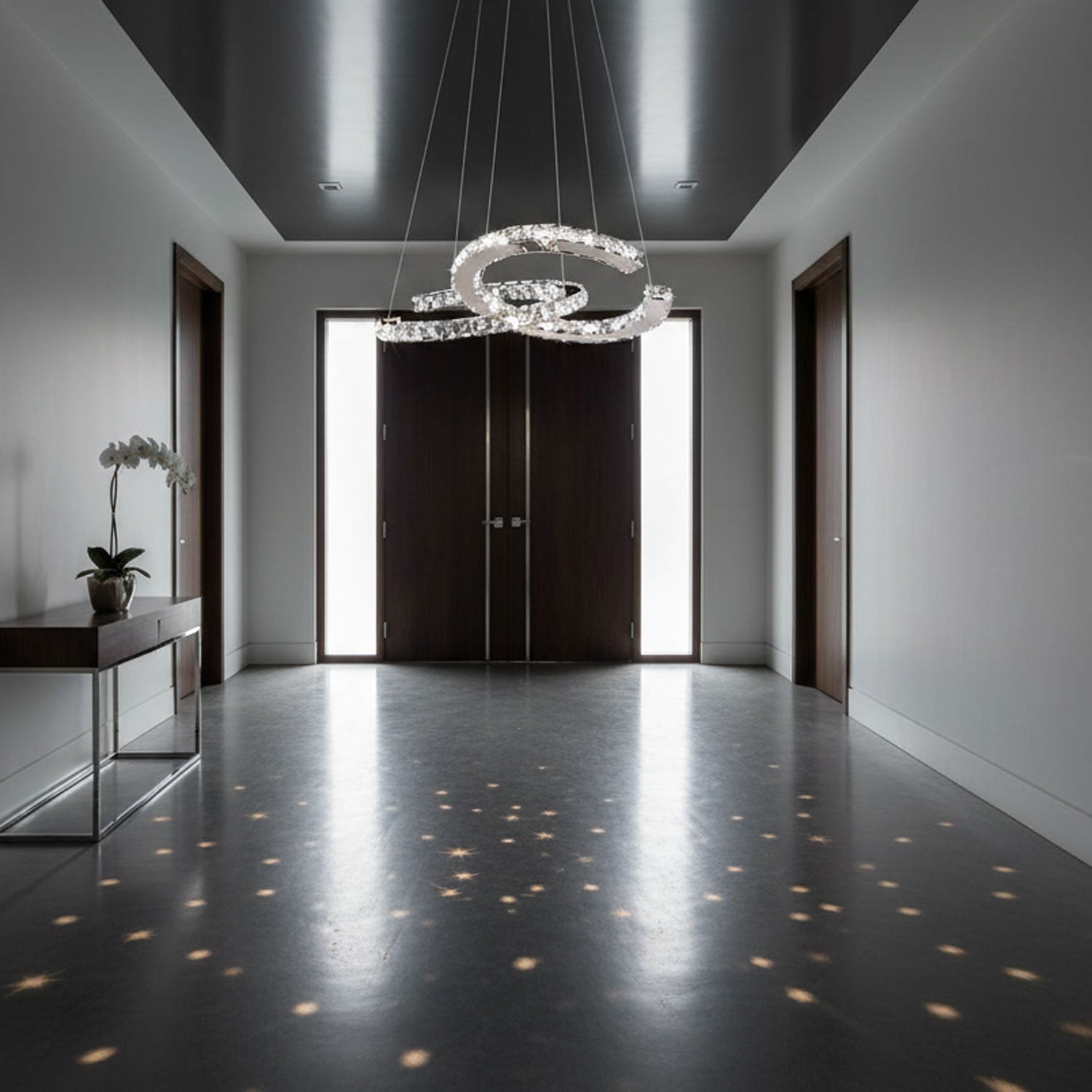 modern-crystal-double-c-chandelier-anzaz-Silver+Cognac-8