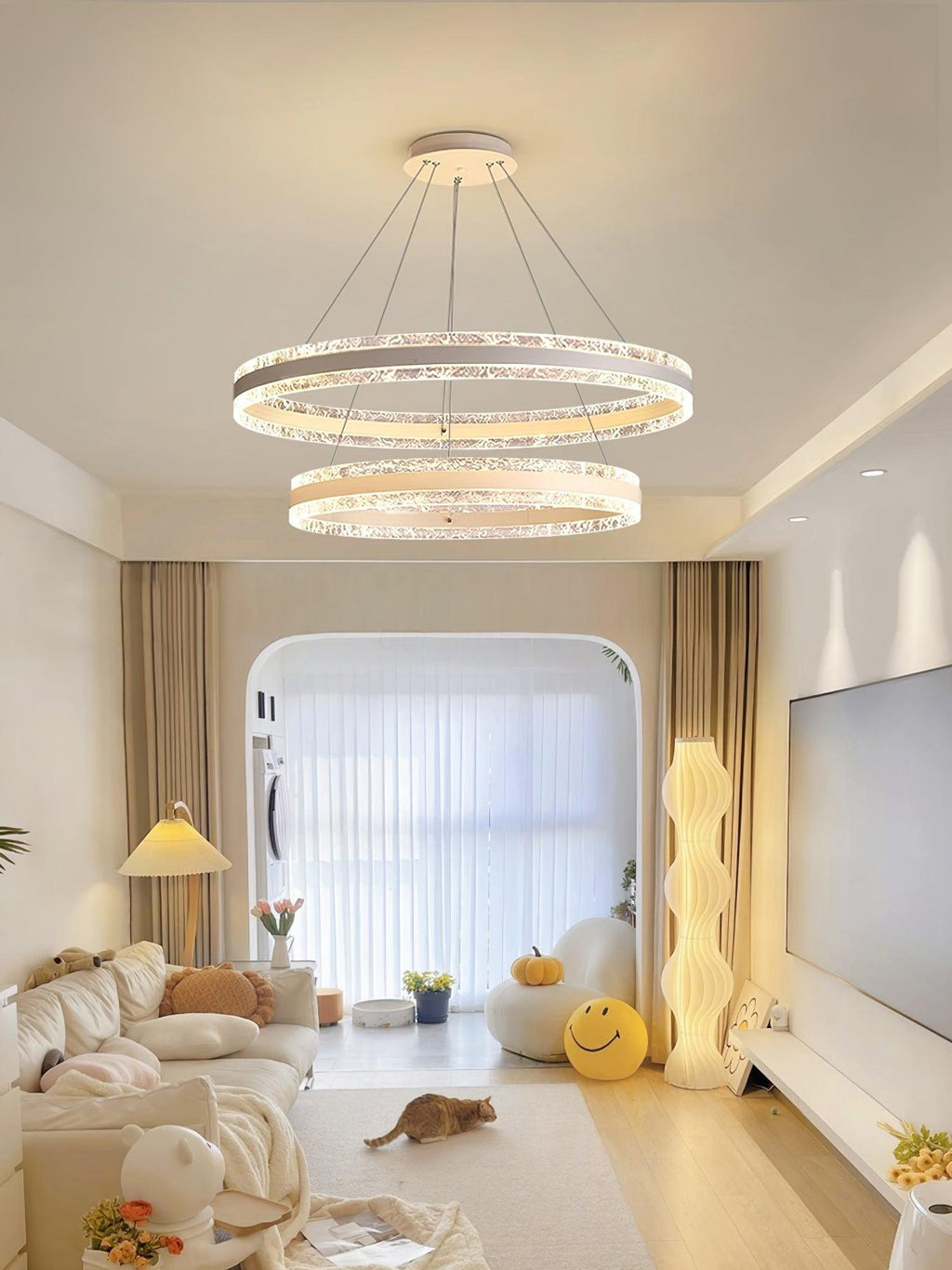 modern-circle-led-chandelier-anzaz-Black-4