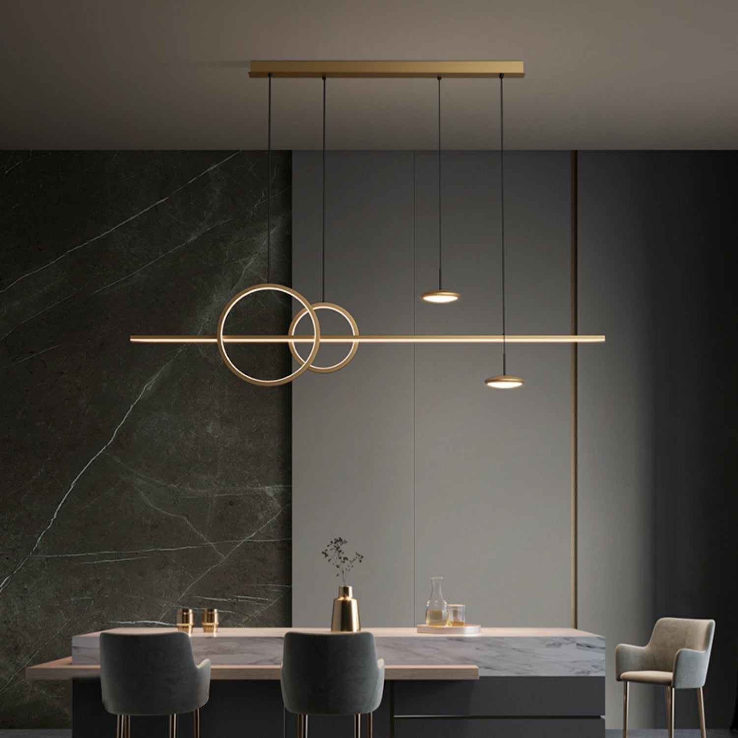modern-geometric-shape-chandelier-anzaz-Brass-2