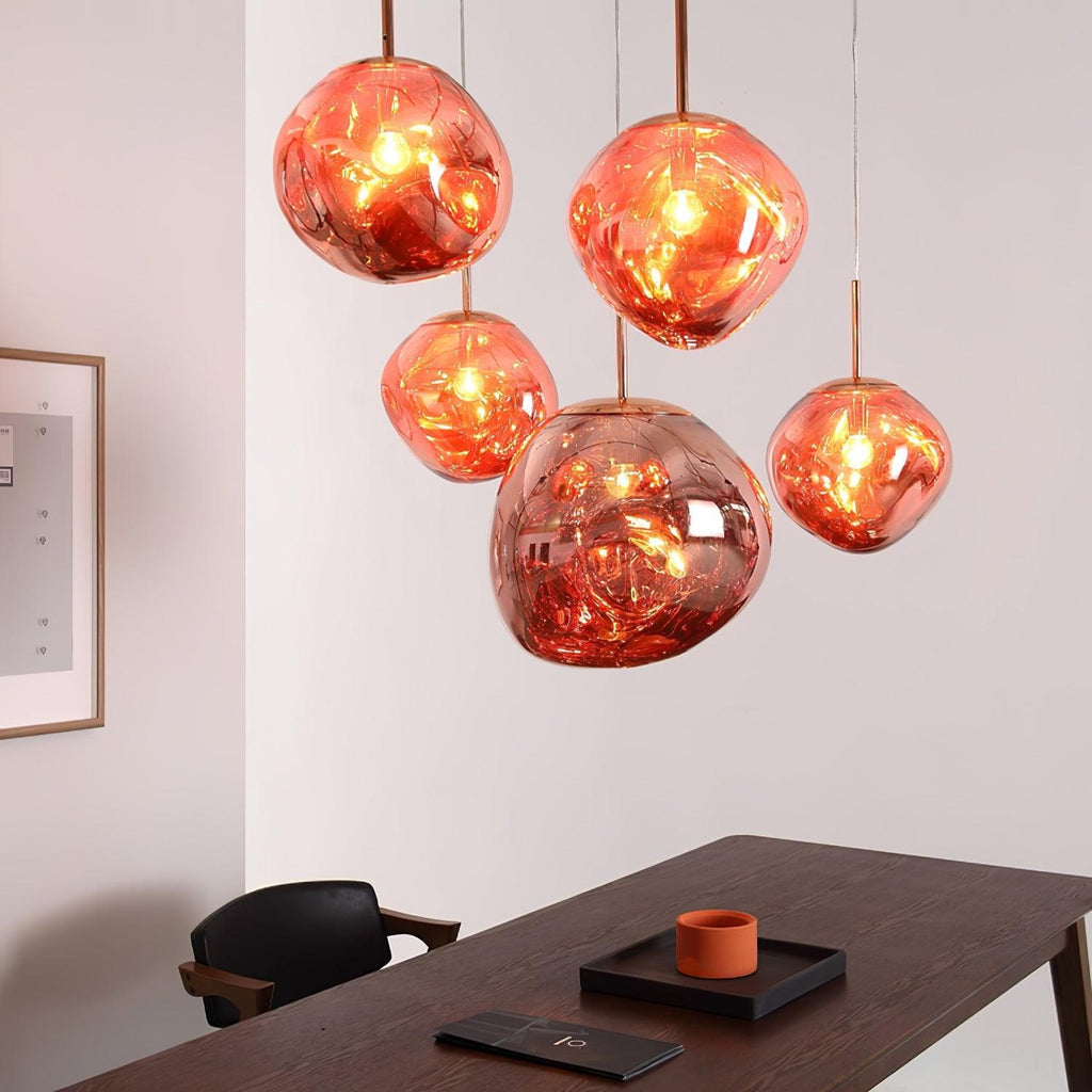lava-swag-pendant-lamp-anzaz-Rose Gold-2