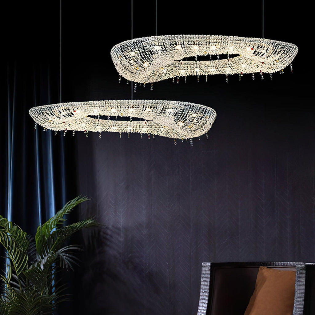 modern-round-crystal-chandelier-anzaz-Chrome & Clear crystal-3