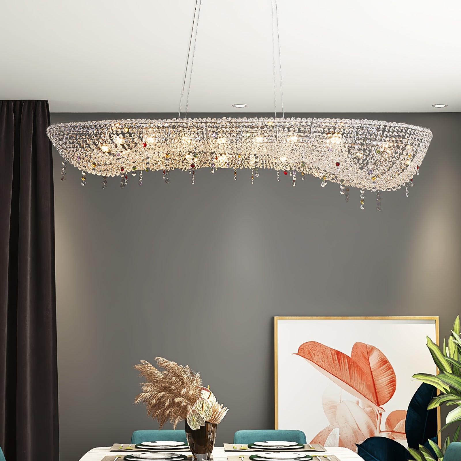 modern-round-crystal-chandelier-anzaz-Chrome & Clear crystal-2