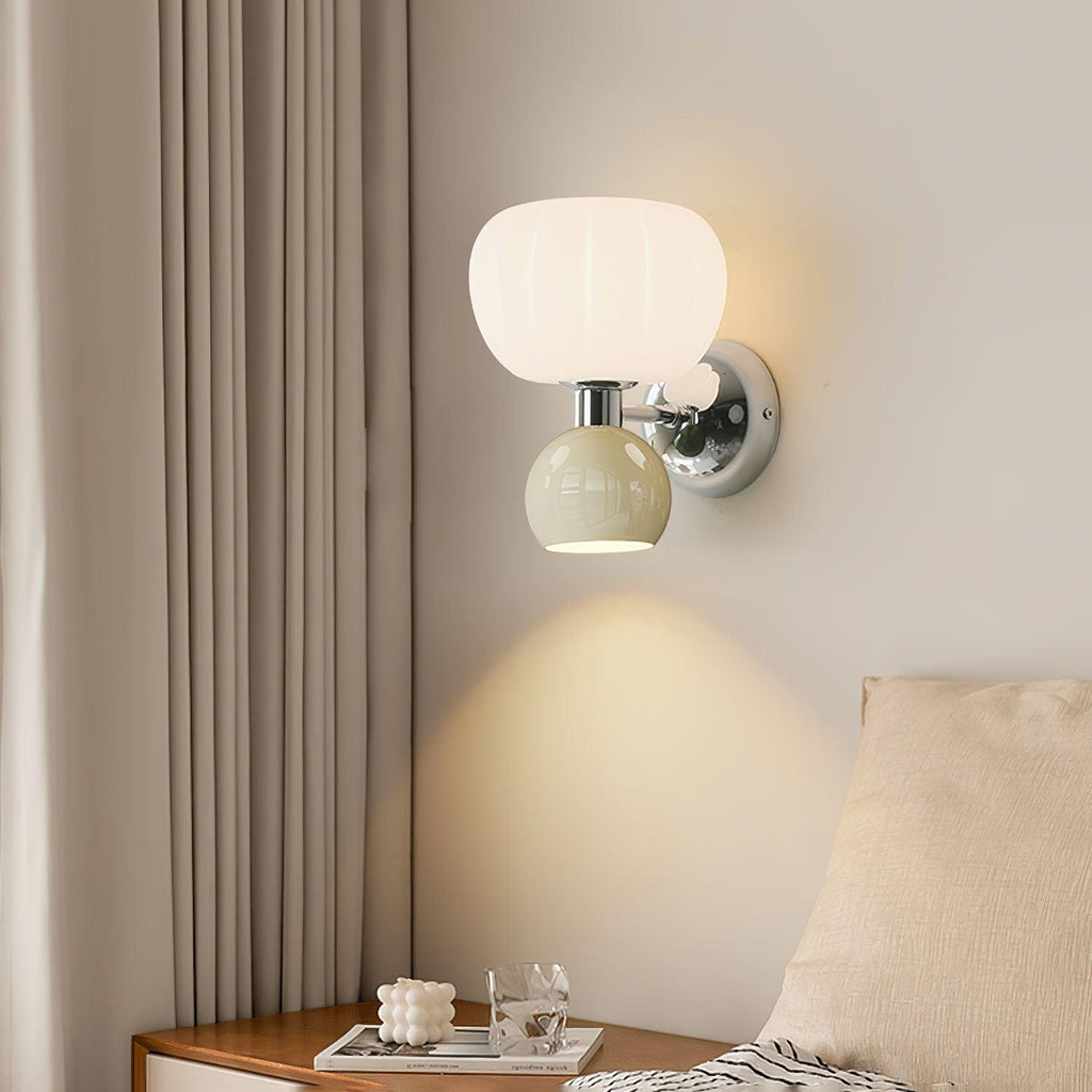 moderno-cream-sconce-anzaz-Chrome & Red-2