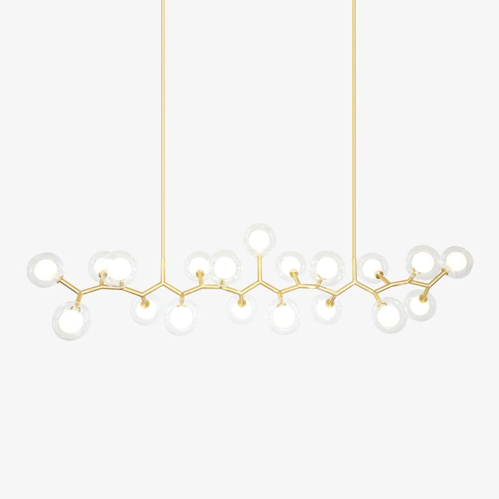 molecular-glass-balls-chandelier-anzaz-Gold & White-1
