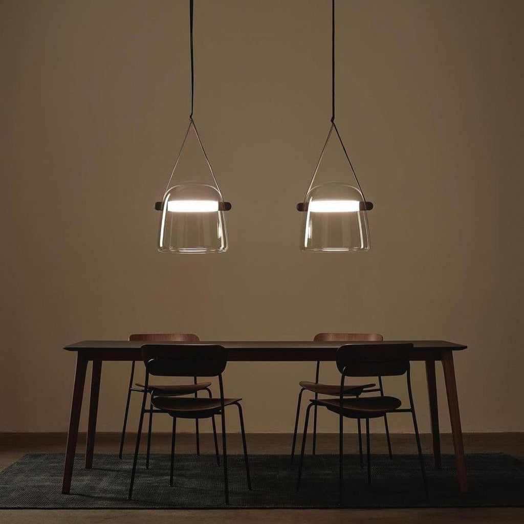 penumbra-pendant-light-anzaz-White & Brown leather-2