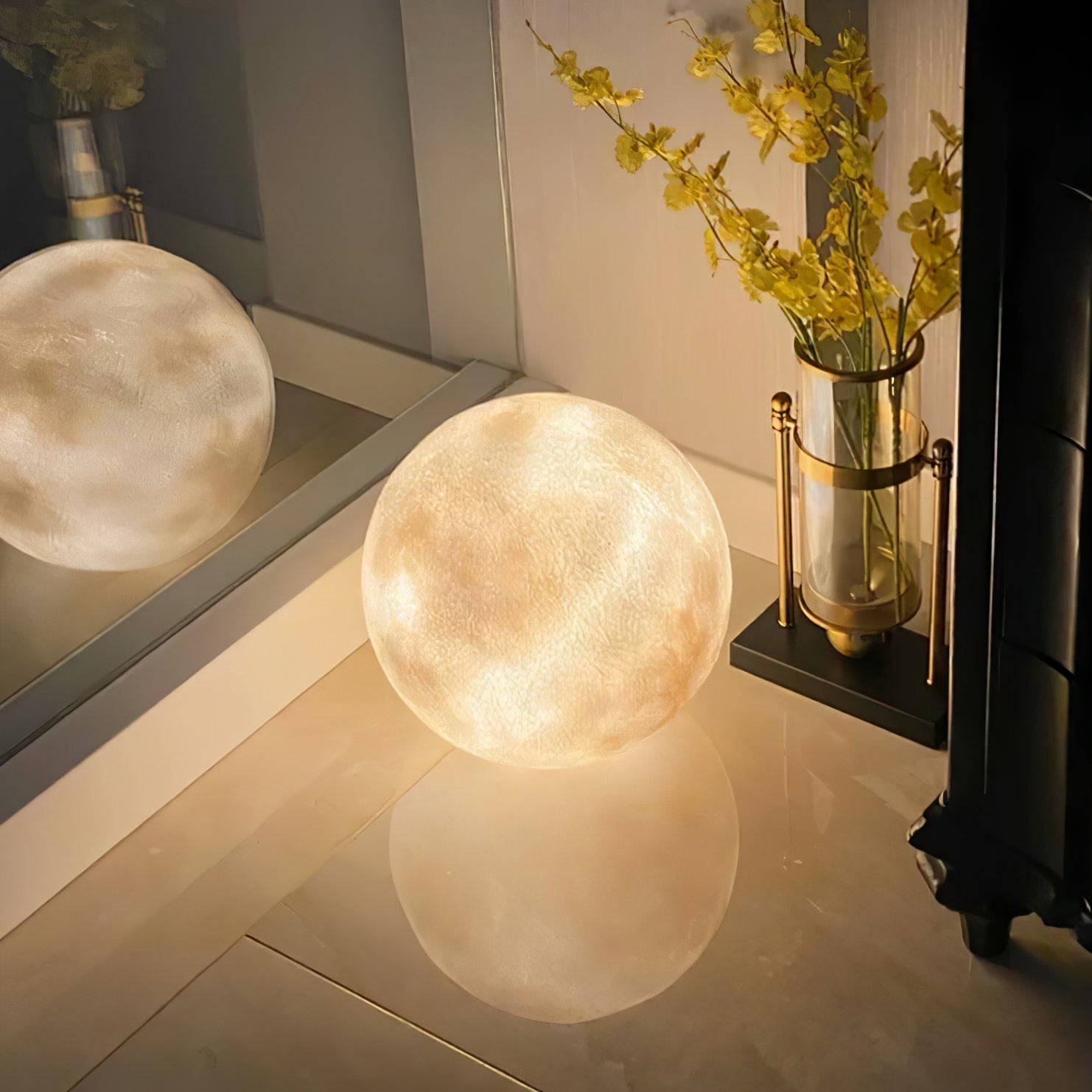 moon-table-lamp-anzaz-White & Warm Light-9