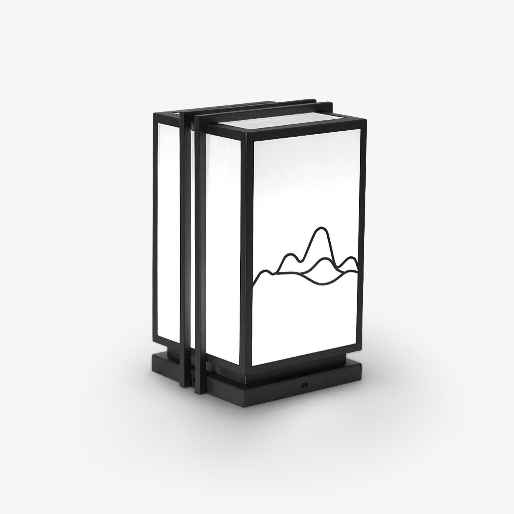 mountain-outdoor-post-light-anzaz-Black & White-1