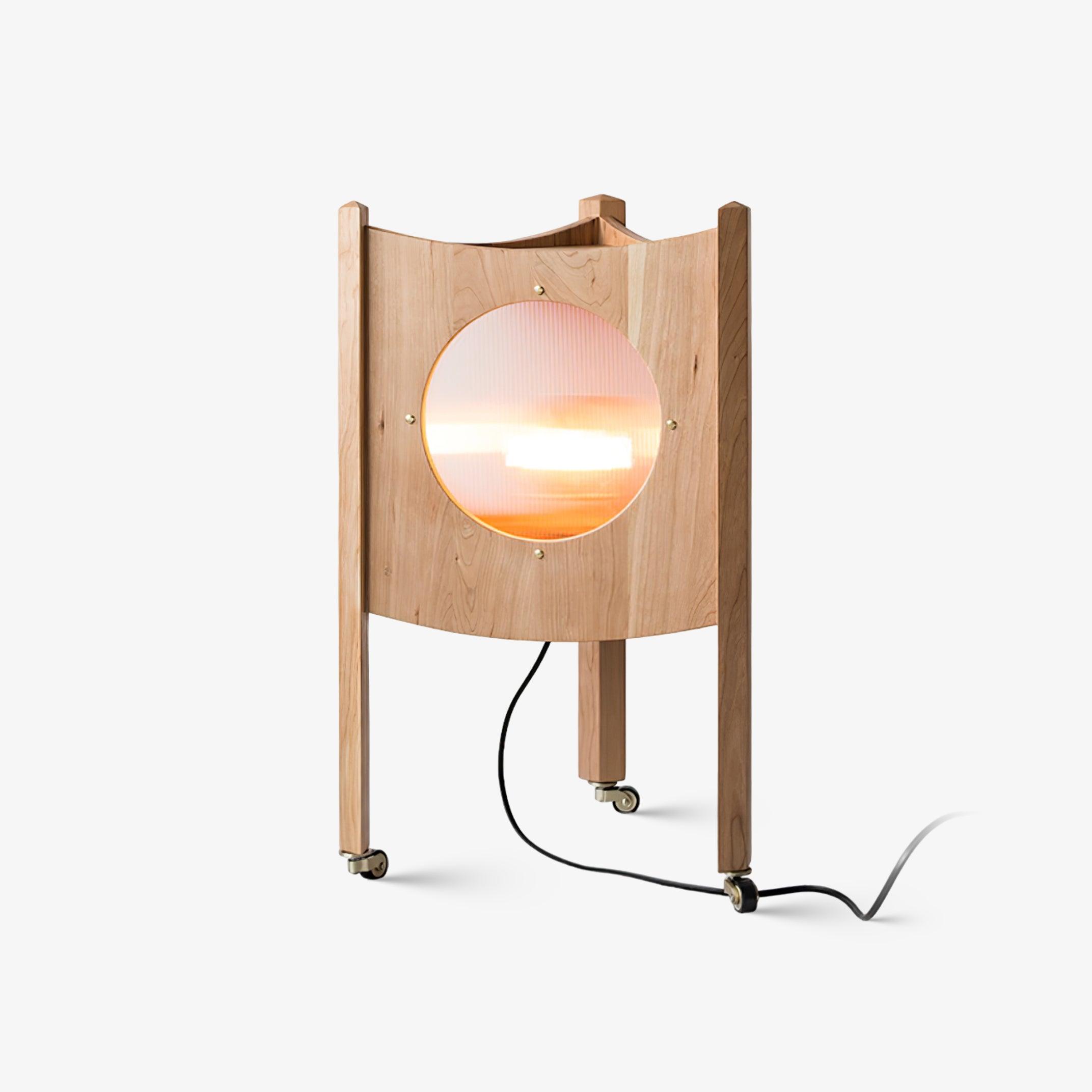 orbis-mobile-table-lamp-anzaz-Cherry wood color & Pinstripe frosted acrylic-1