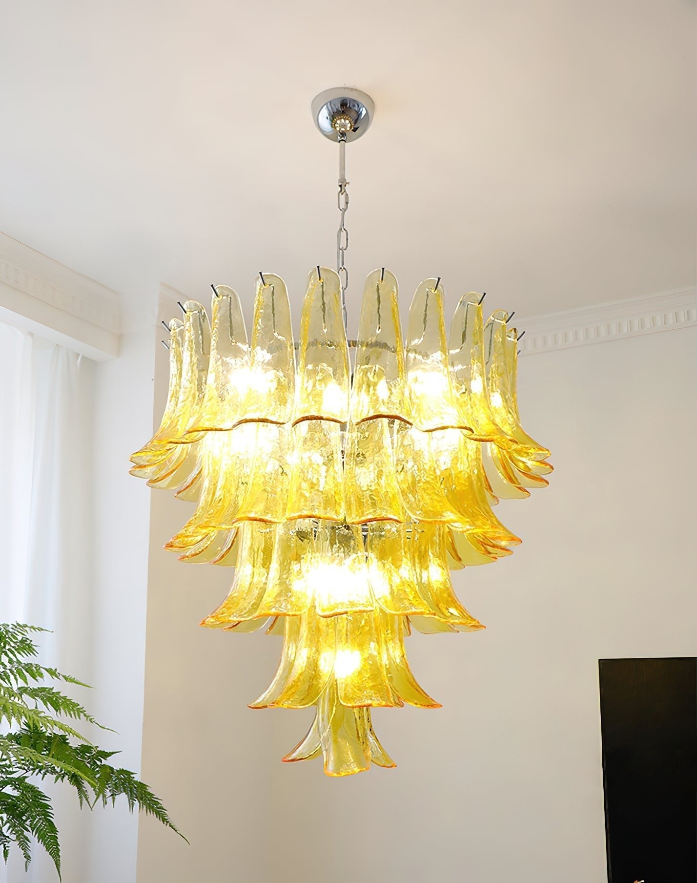 murano-transparent-glass-petals-chandelier-anzaz--97